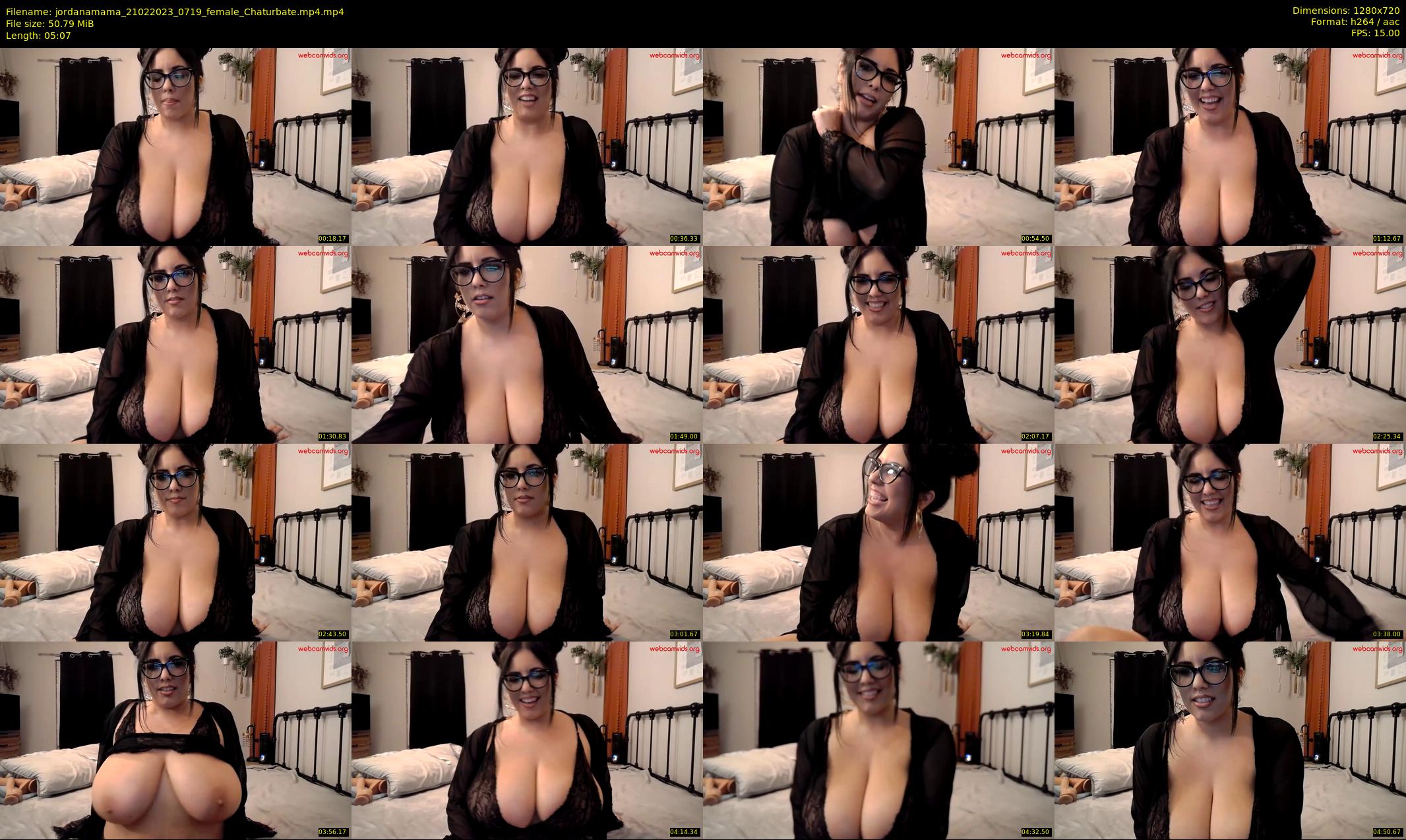 jordanamama — 6 minute Chaturbate couple cam show recording, 720p, Feb 21, 2023