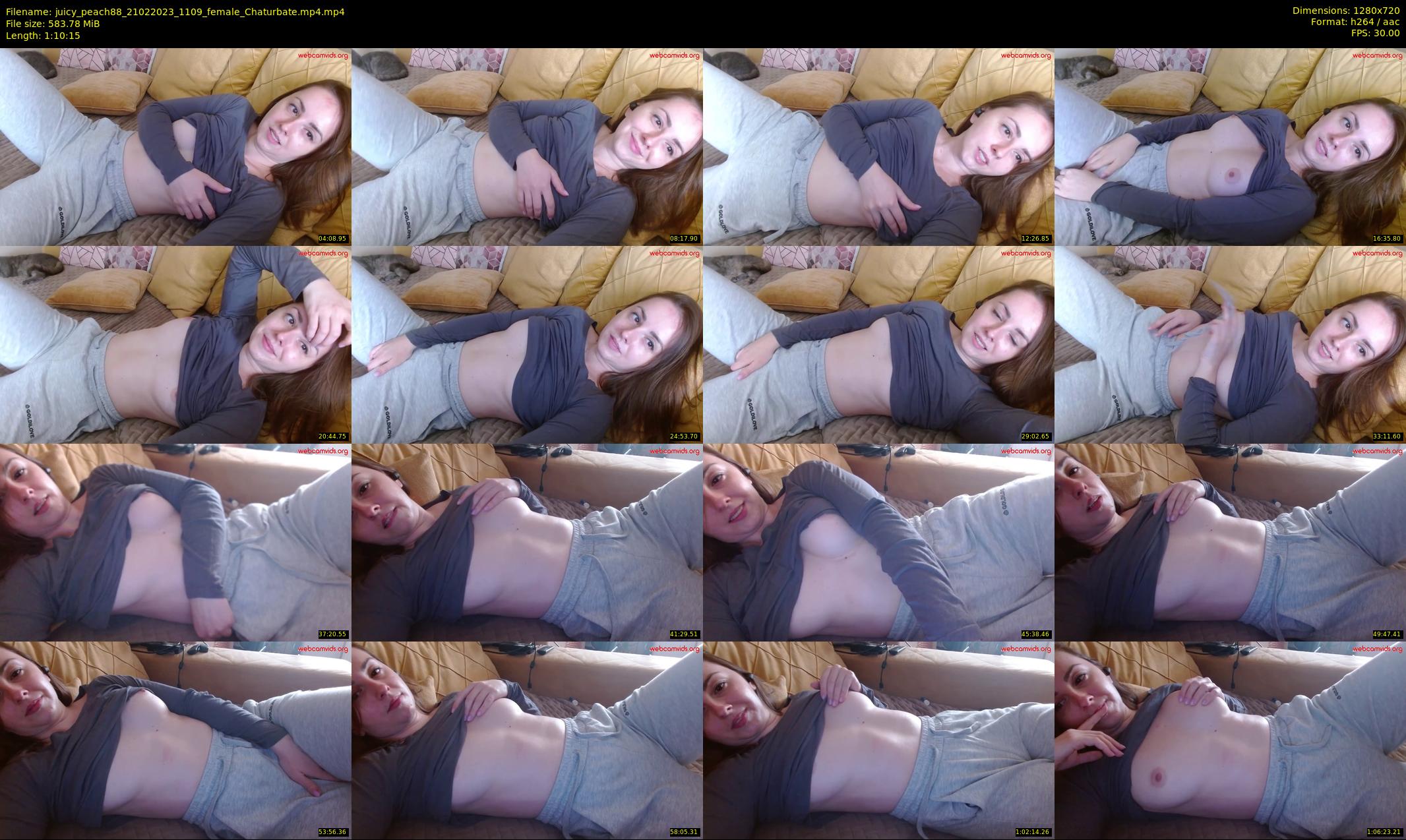 juicy_peach88 — 71 minute Chaturbate female cam show recording, 720p, Feb 21, 2023