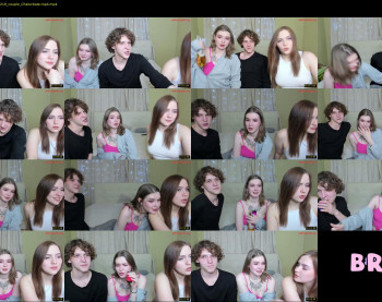 kebesheska — 35 minute Chaturbate couple cam show recording, 720p, Feb 21, 2023