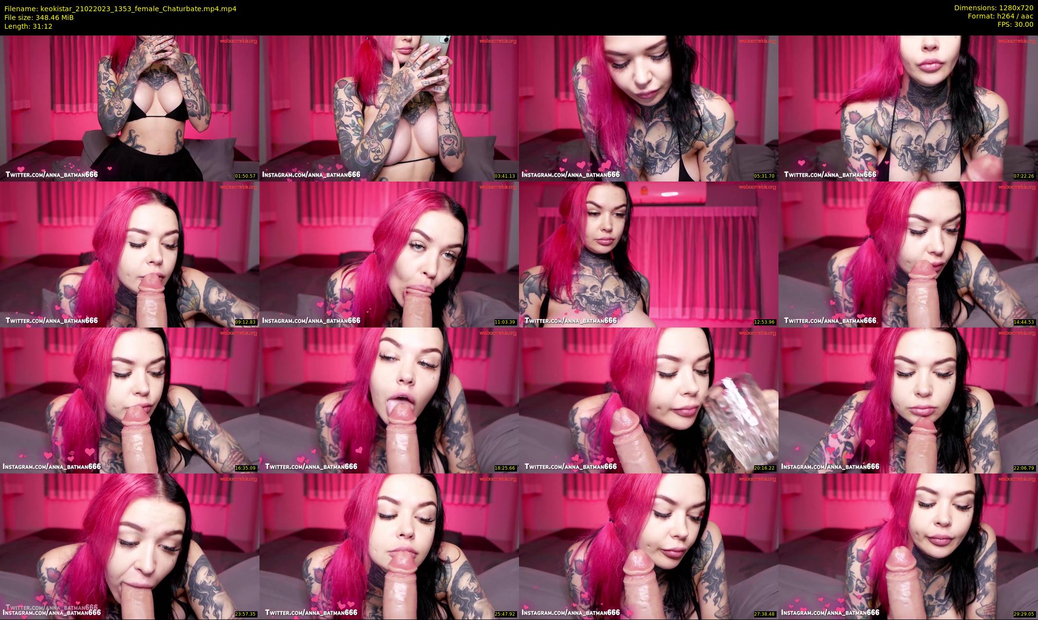 keokistar — 32 minute Chaturbate female cam show recording, 720p, Feb 21, 2023