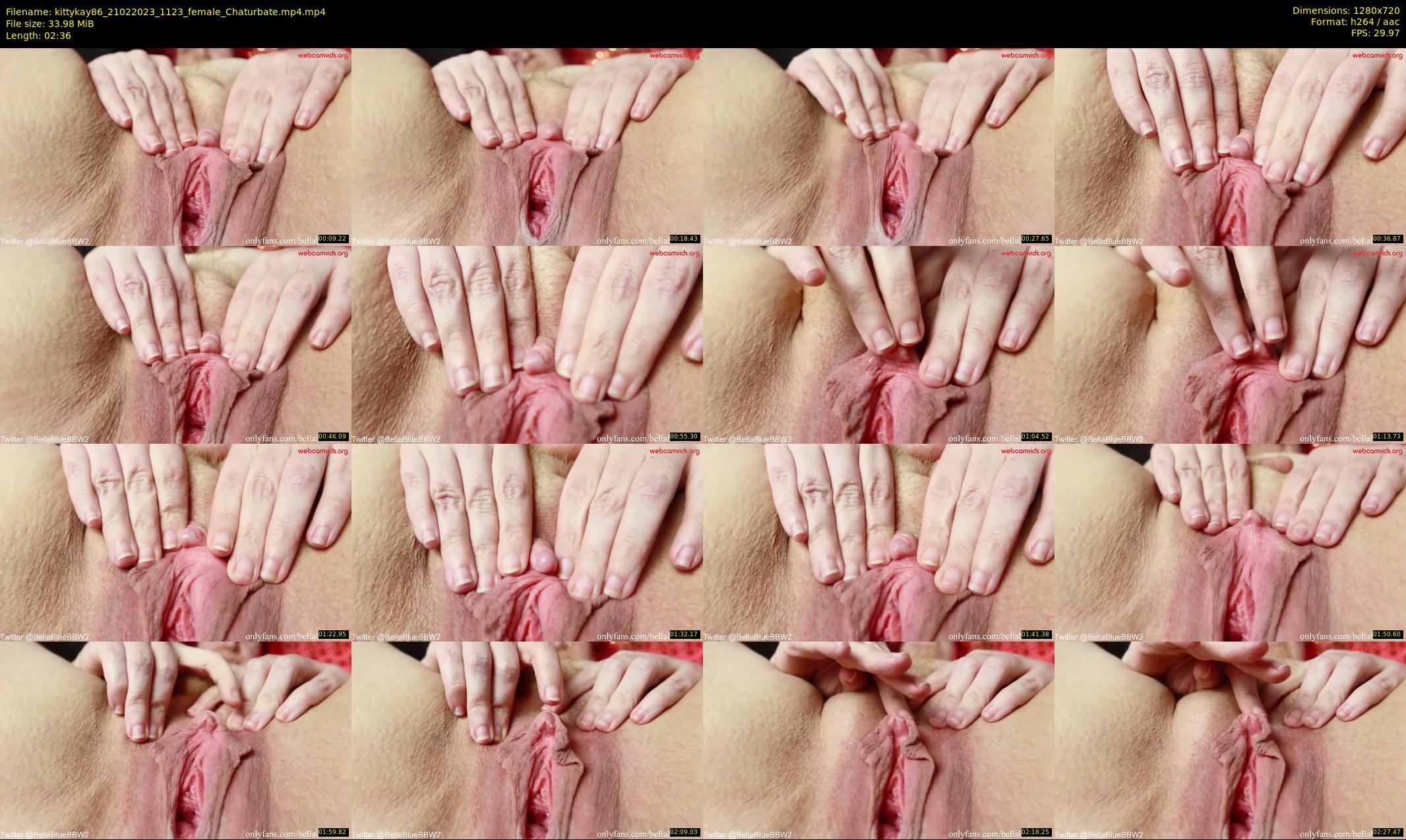 kittykay86 — 3 minute Chaturbate female cam show recording, 720p, Feb 21, 2023