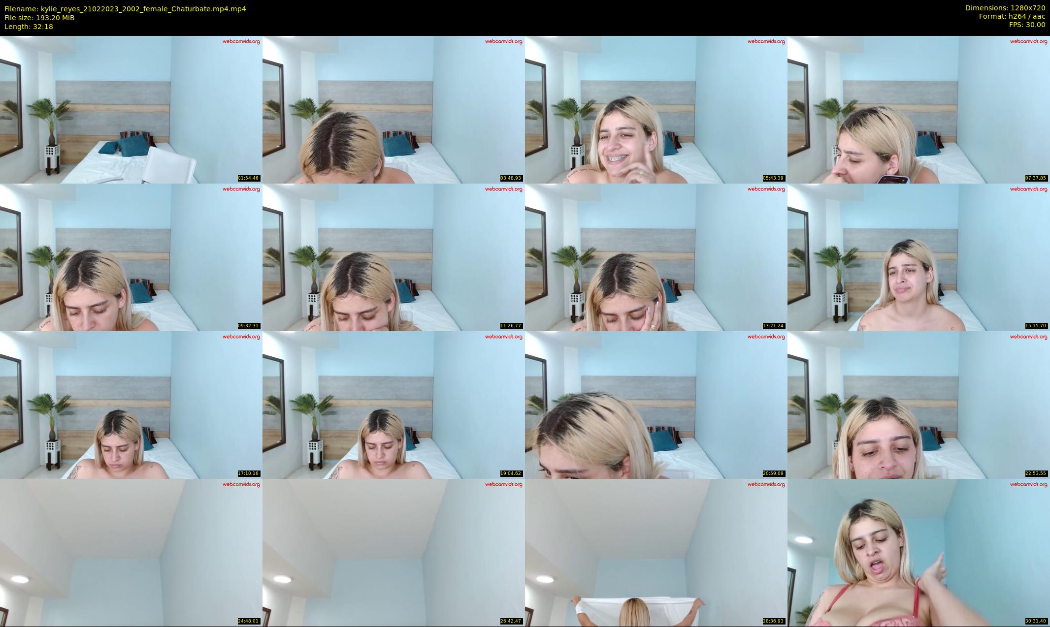 kylie_reyes — 33 minute Chaturbate female cam show recording, 720p, Feb 21, 2023