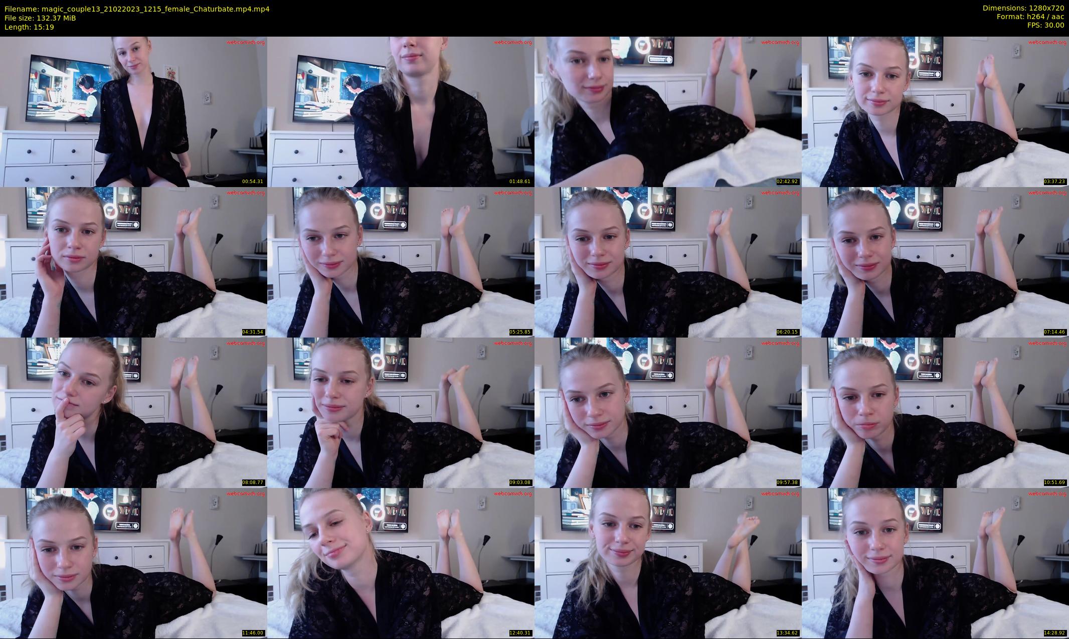 magic_couple13 — 16 minute Chaturbate couple cam show recording, 720p, Feb 21, 2023
