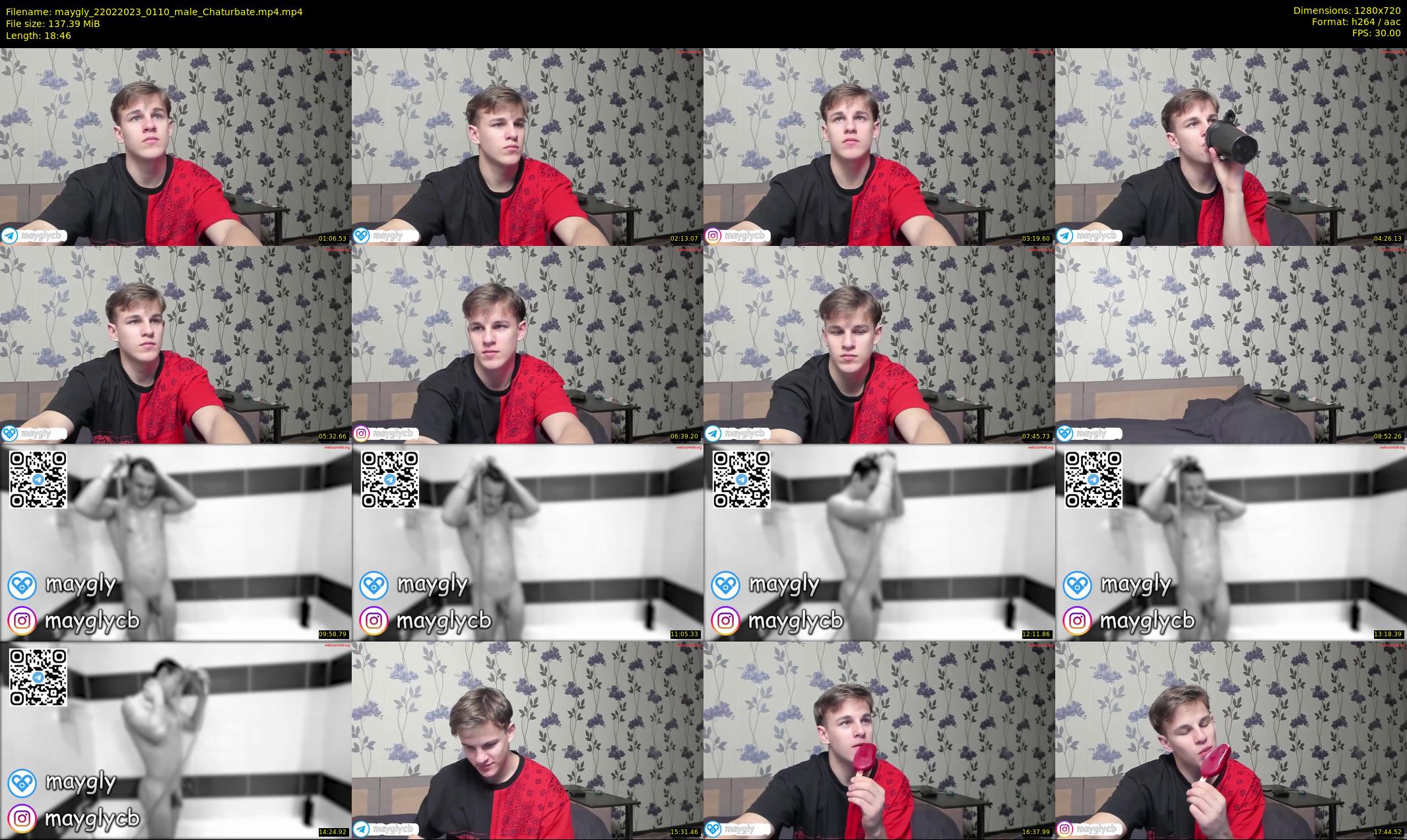 maygly — 19 minute Chaturbate male cam show recording, 720p, Feb 22, 2023