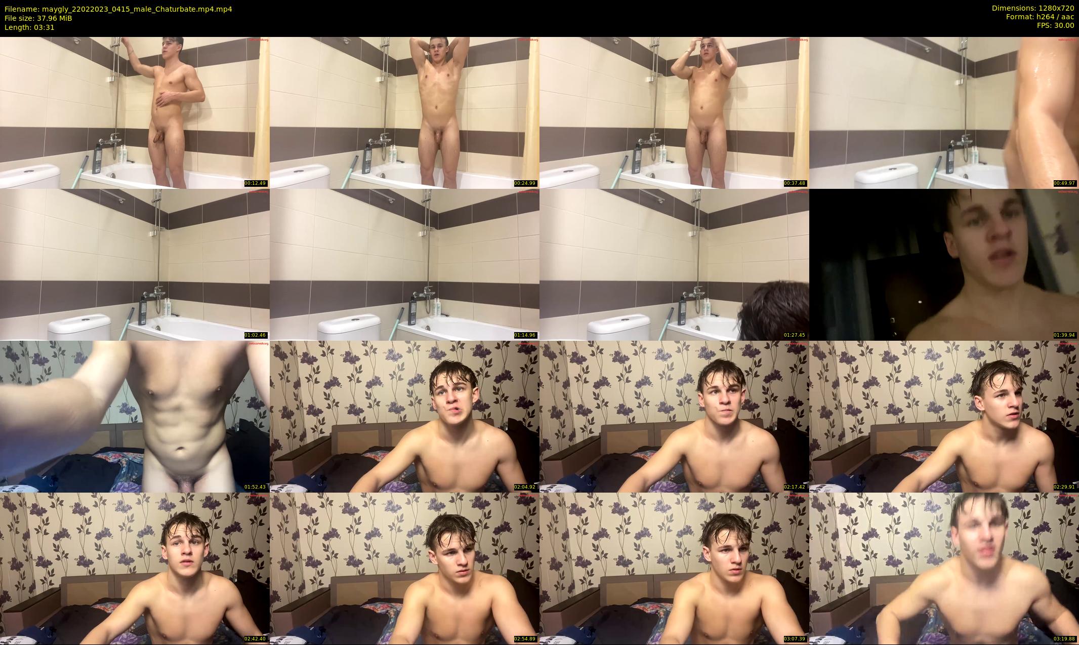 maygly — 4 minute Chaturbate male cam show recording, 720p, Feb 22, 2023