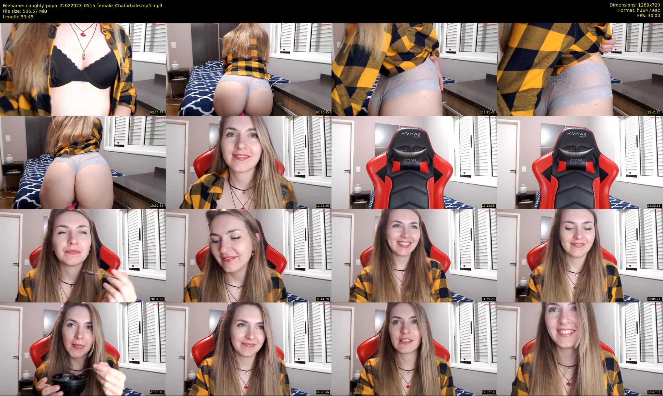naughty_popa — 54 minute Chaturbate female cam show recording, 720p, Feb 22, 2023