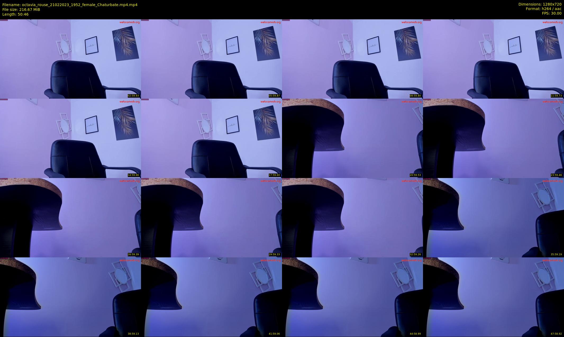 octavia_rouse — 51 minute Chaturbate female cam show recording, 720p, Feb 21, 2023