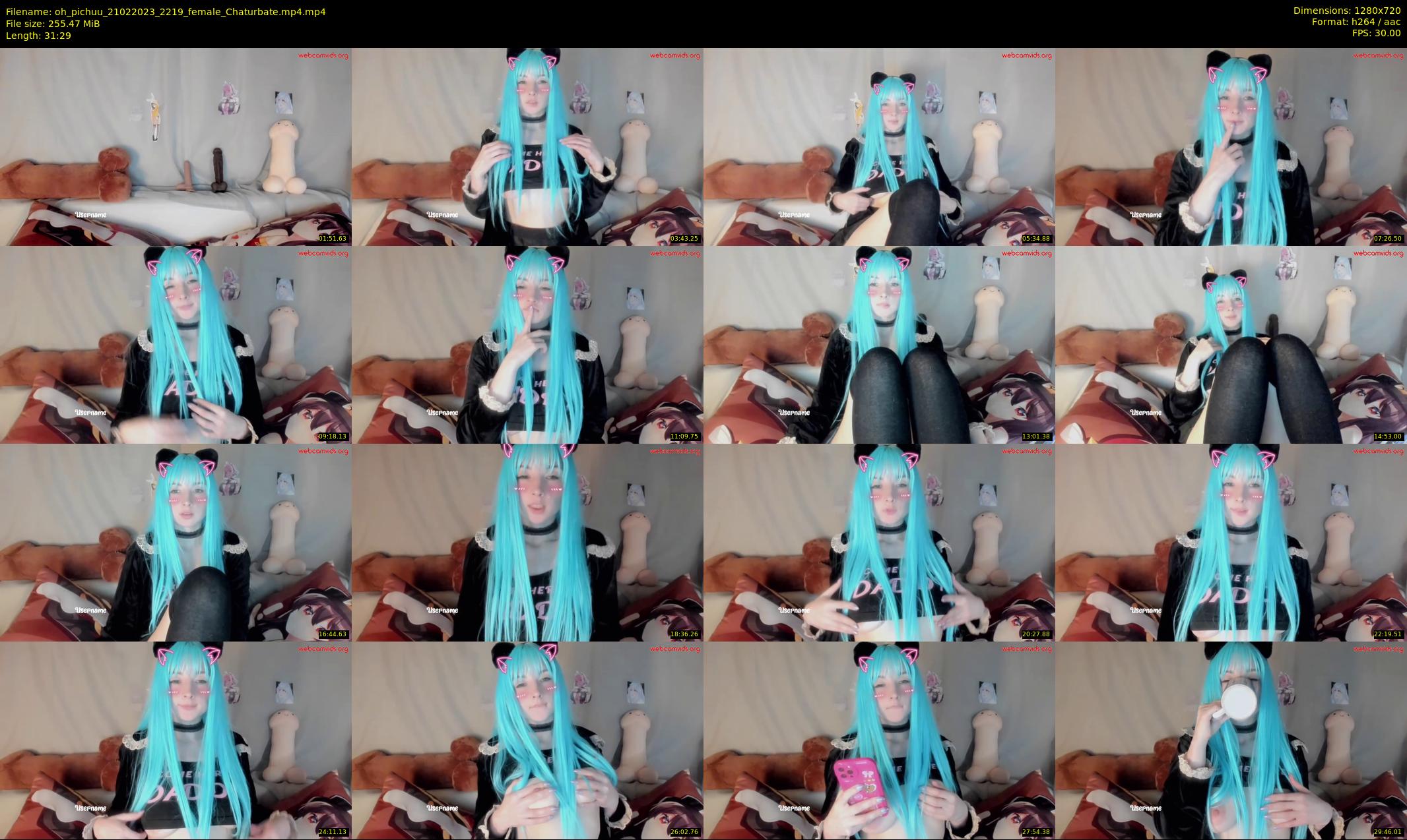 oh_pichuu — 32 minute Chaturbate female cam show recording, 720p, Feb 21, 2023