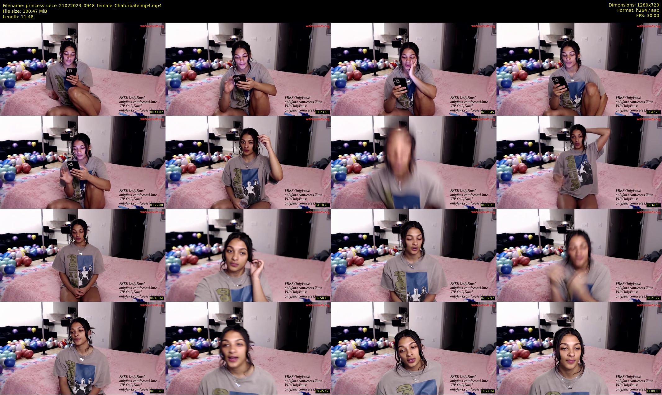 princess_cece — 12 minute Chaturbate female cam show recording, 720p, Feb 21, 2023