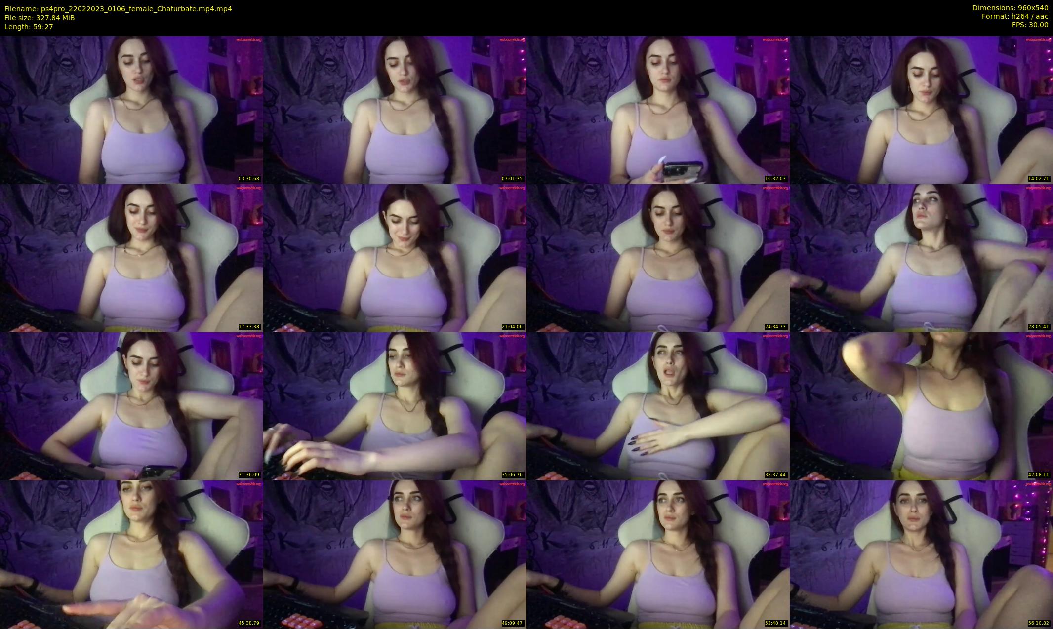 ps4pro — 60 minute Chaturbate female cam show recording, 480p, Feb 22, 2023