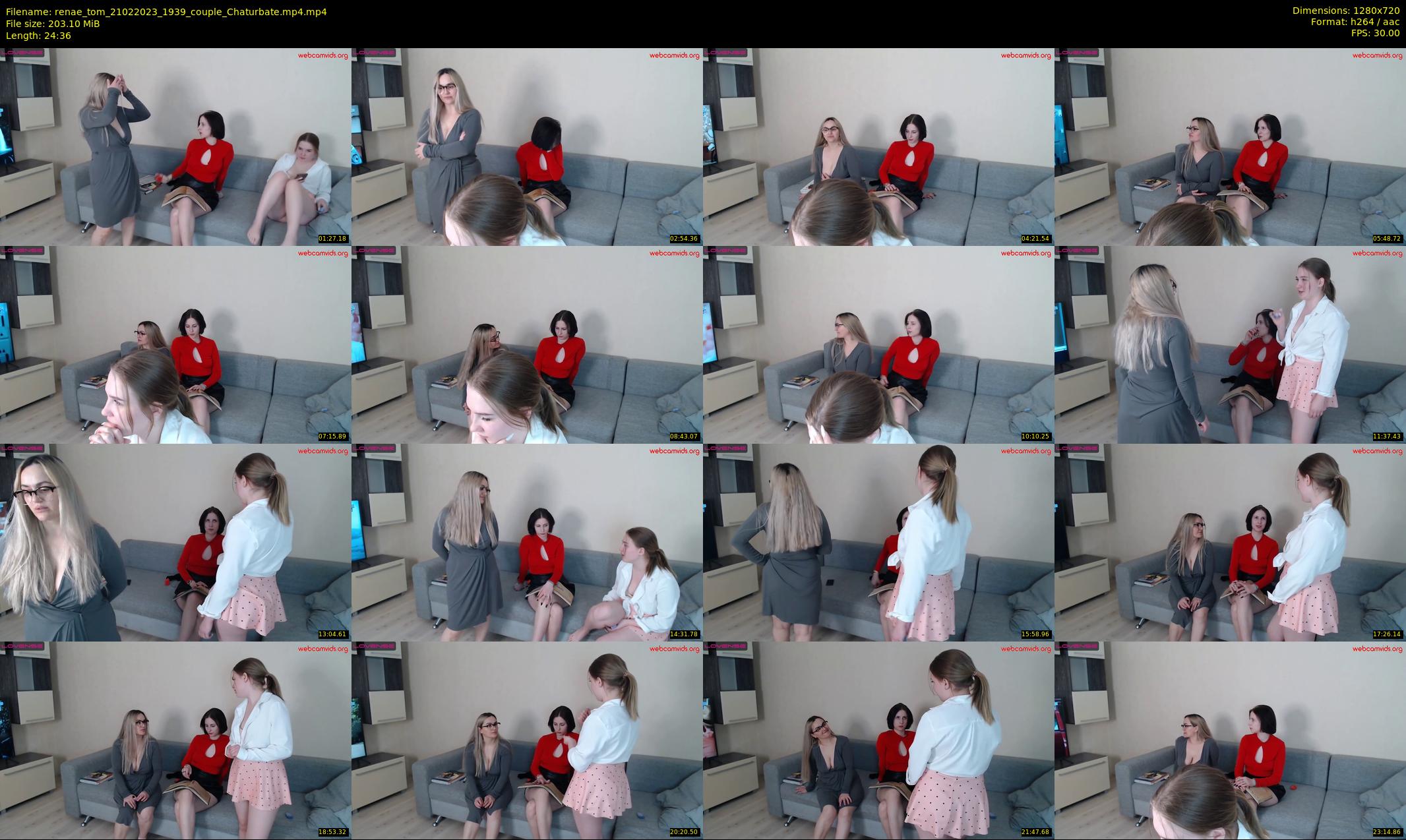 renae_tom — 25 minute Chaturbate couple cam show recording, 720p, Feb 21, 2023