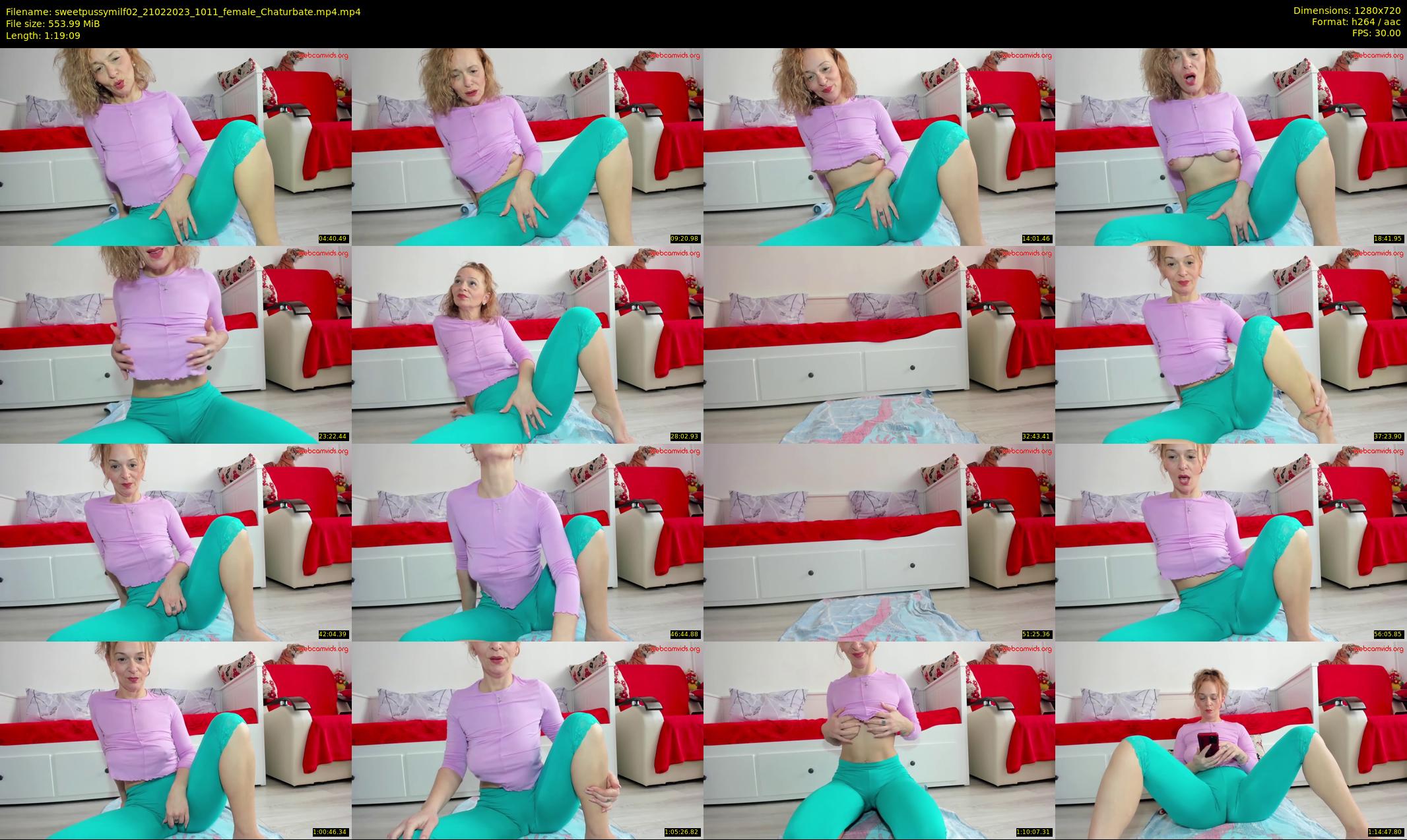 sweetpussymilf02 — 80 minute Chaturbate female cam show recording, 720p, Feb 21, 2023