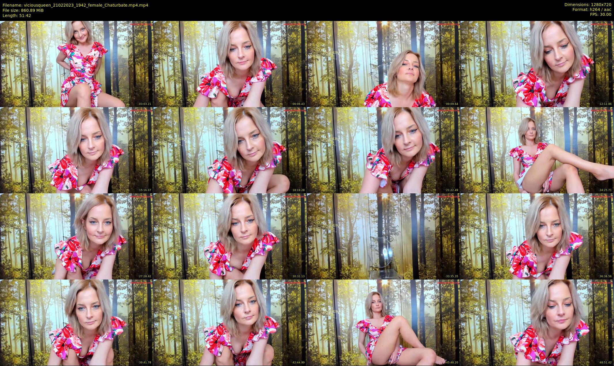 viciousqueen — 52 minute Chaturbate female cam show recording, 720p, Feb 21, 2023