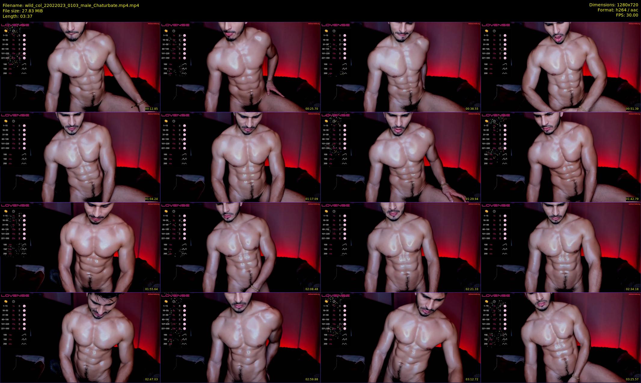 wild_col — 4 minute Chaturbate male cam show recording, 720p, Feb 22, 2023
