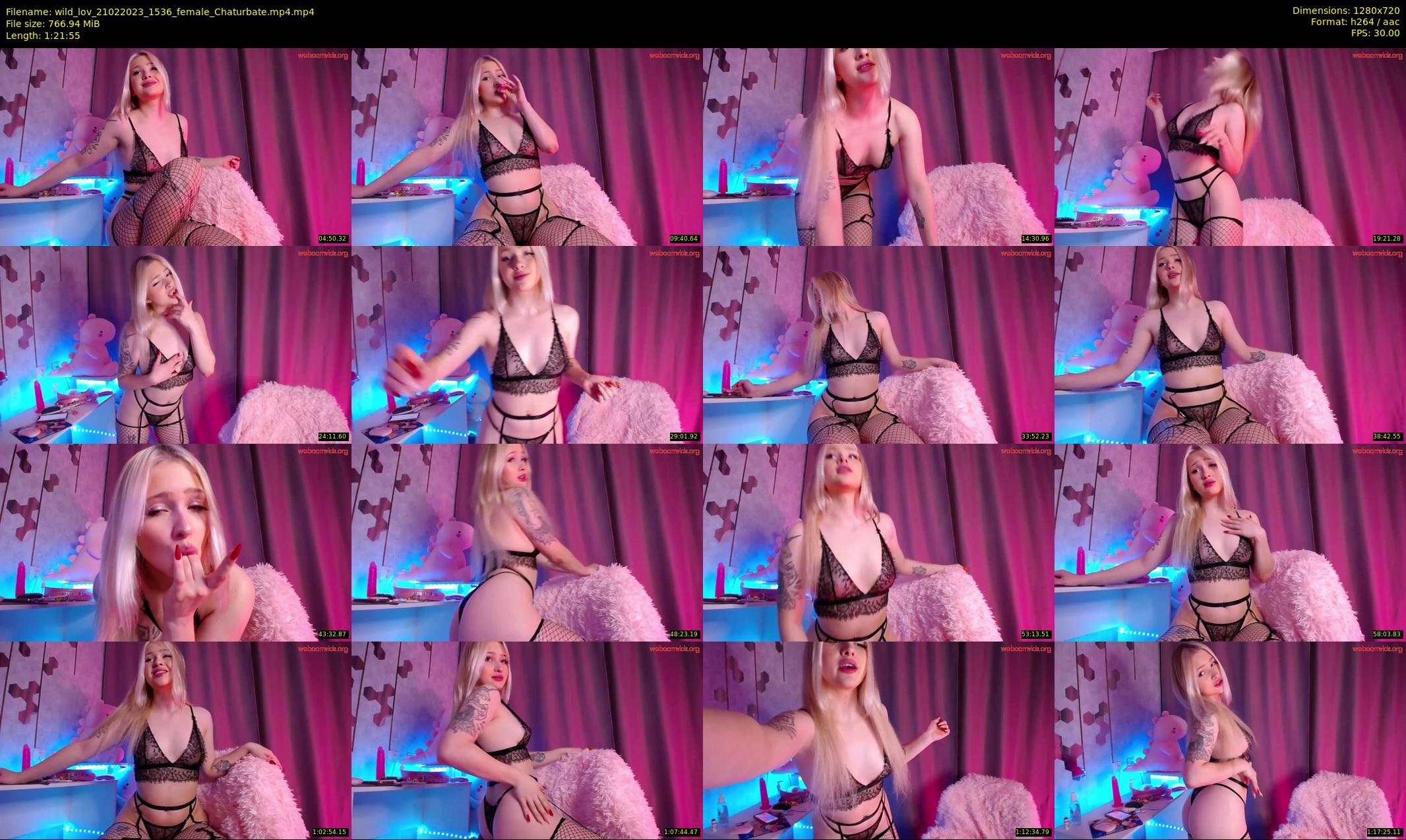wild_lov — 82 minute Chaturbate female cam show recording, 720p, Feb 21, 2023