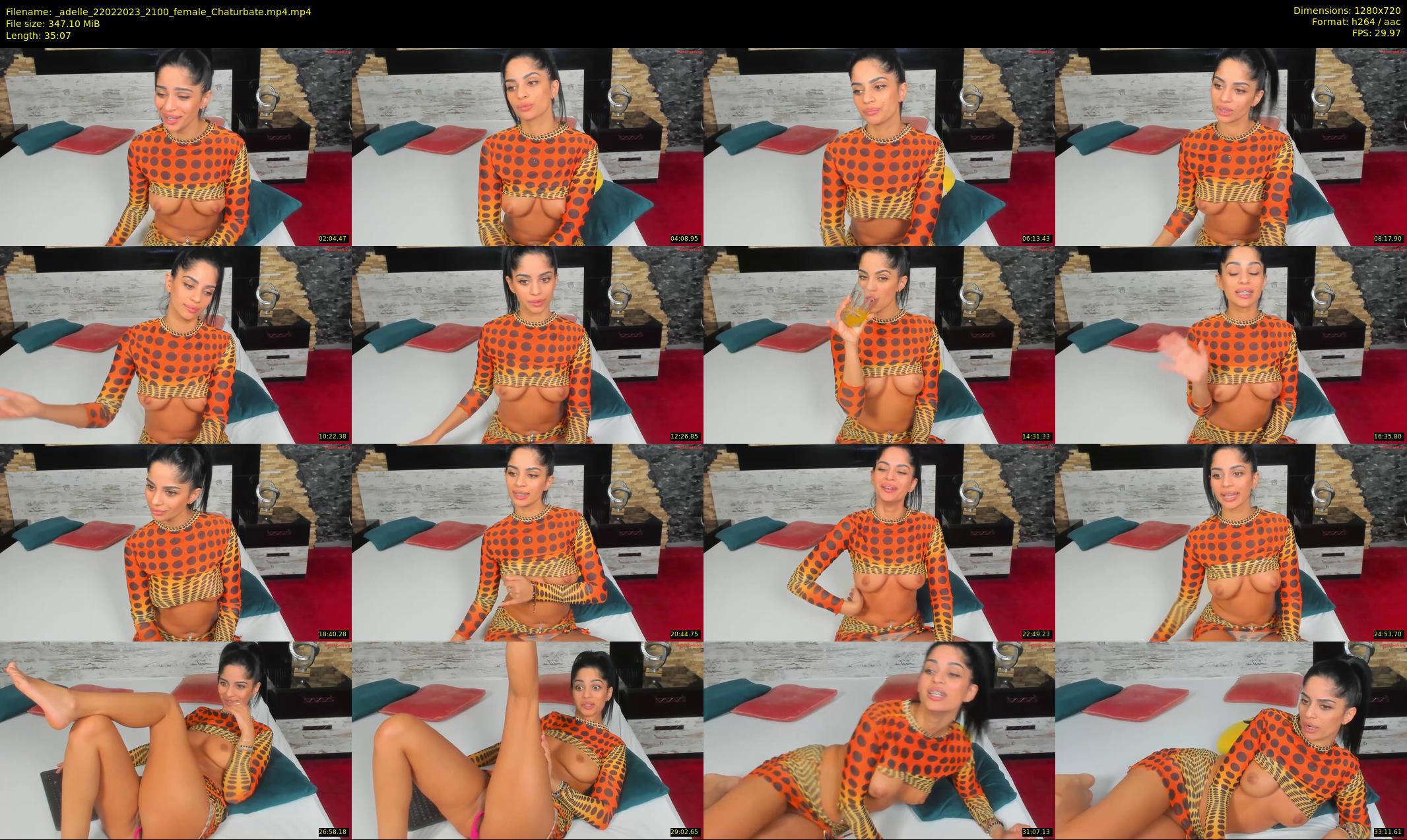 _adelle — 36 minute Chaturbate female cam show recording, 720p, Feb 22, 2023