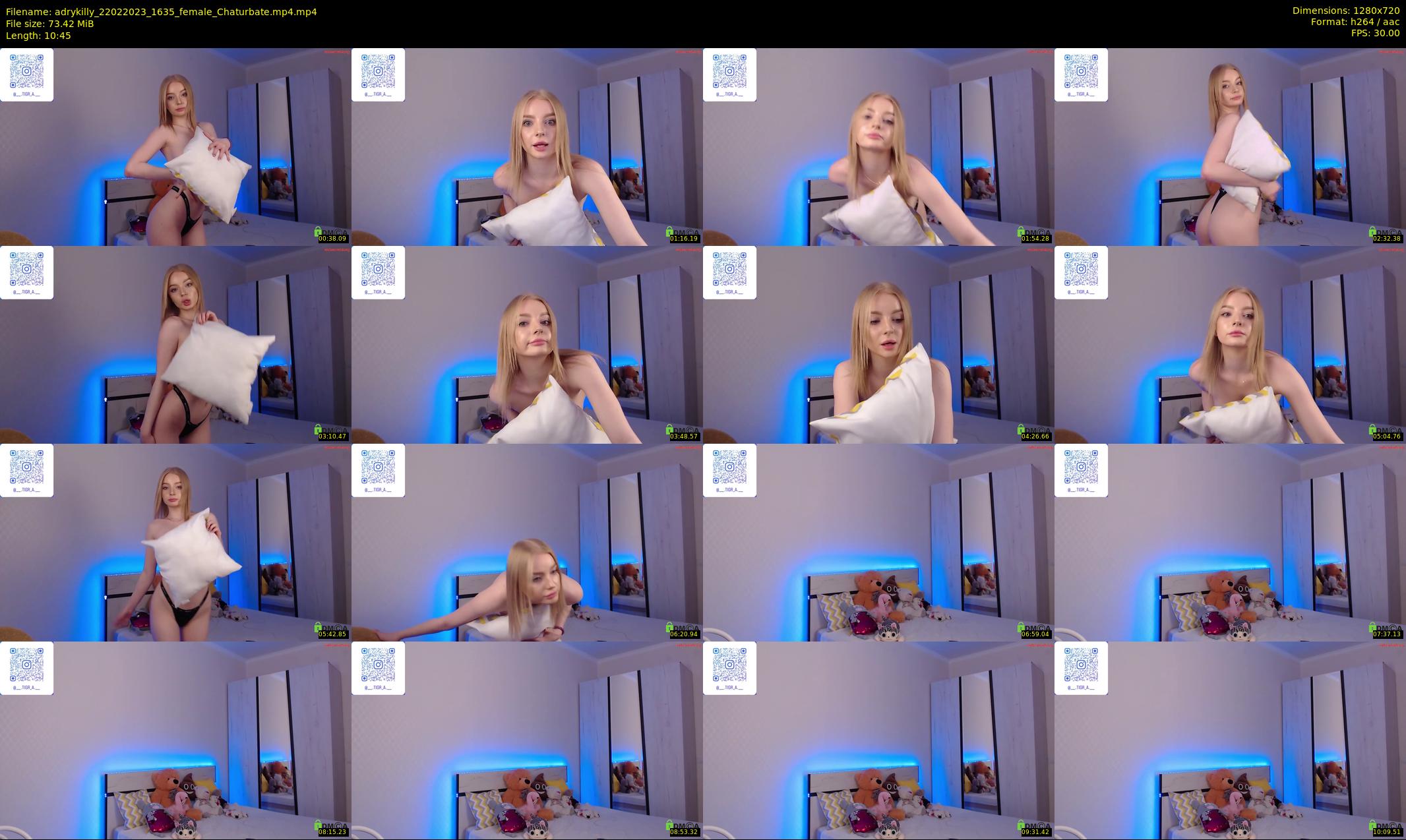 adrykilly — 11 minute Chaturbate female cam show recording, 720p, Feb 22, 2023