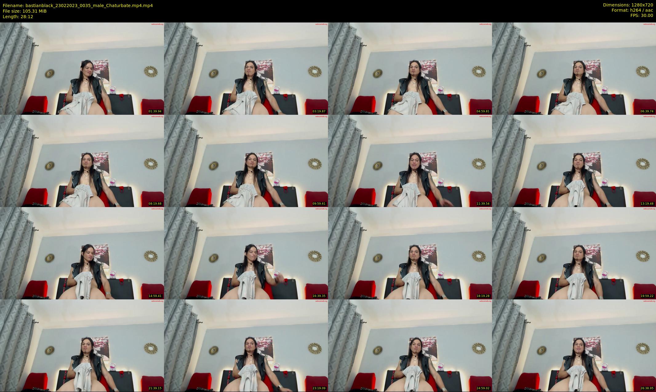 bastianblack — 29 minute Chaturbate male cam show recording, 720p, Feb 23, 2023