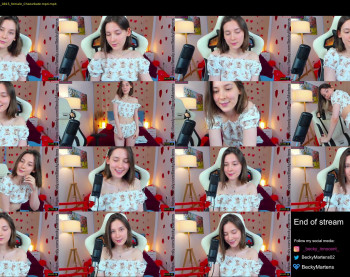 beckymartens — 51 minute Chaturbate female cam show recording, 720p, Feb 22, 2023