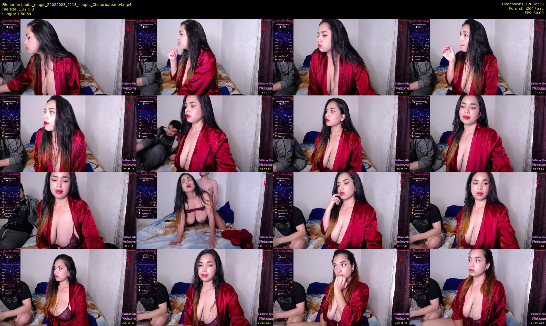boobs_magic — 111 minute Chaturbate couple cam show recording, 720p, Feb 22, 2023