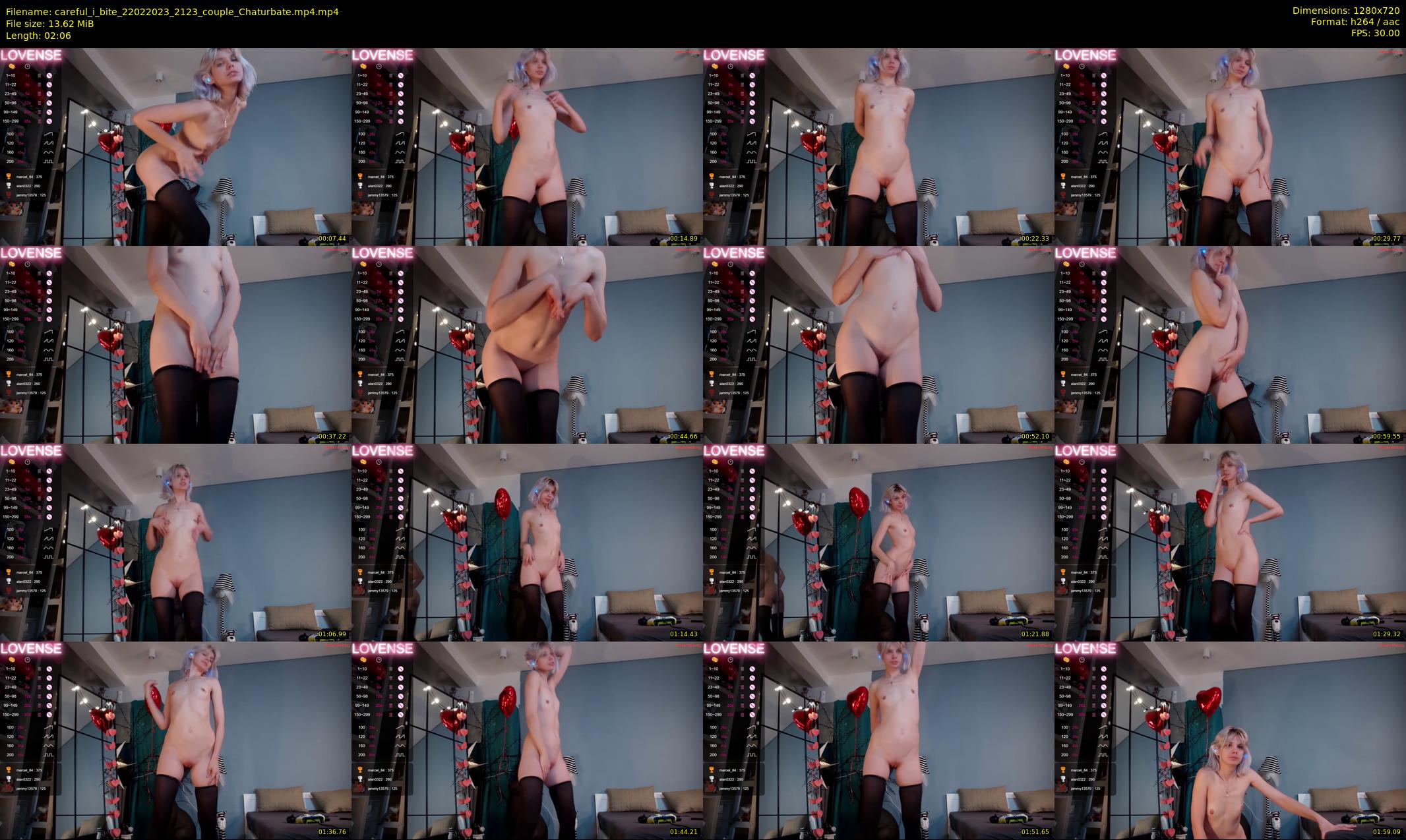 careful_i_bite — 3 minute Chaturbate female cam show recording, 720p, Feb 22, 2023