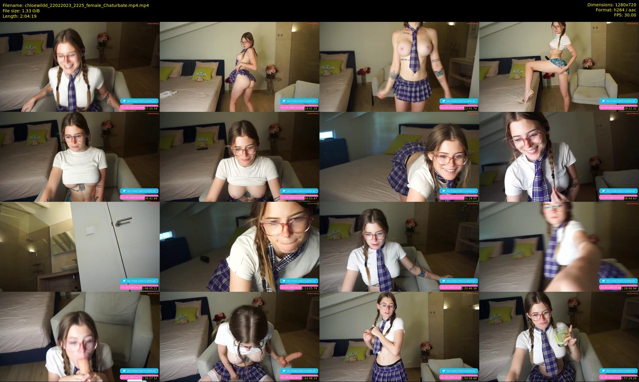chloewildd — 125 minute Chaturbate female cam show recording, 720p, Feb 22, 2023