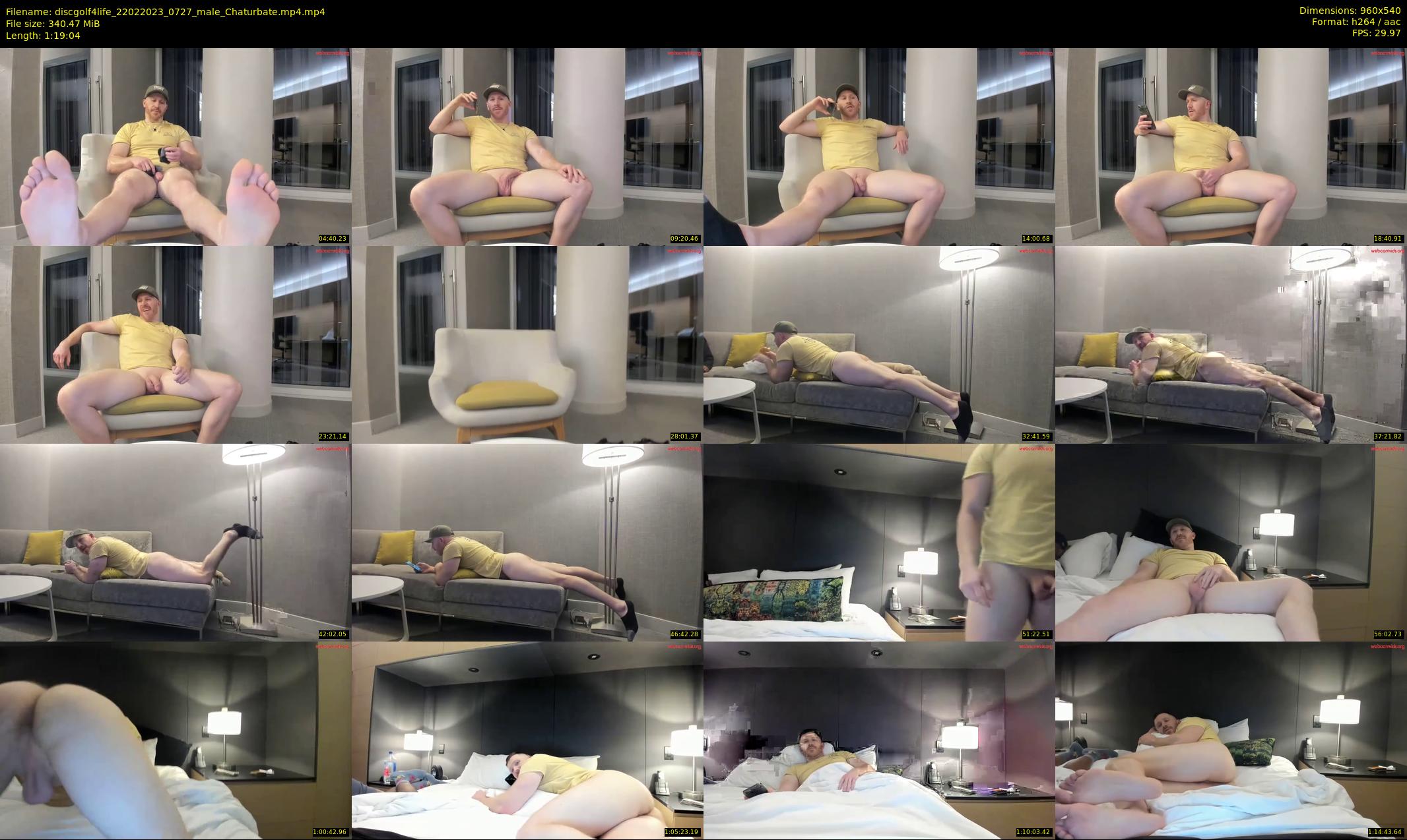 discgolf4life — 80 minute Chaturbate male cam show recording, 480p, Feb 22, 2023