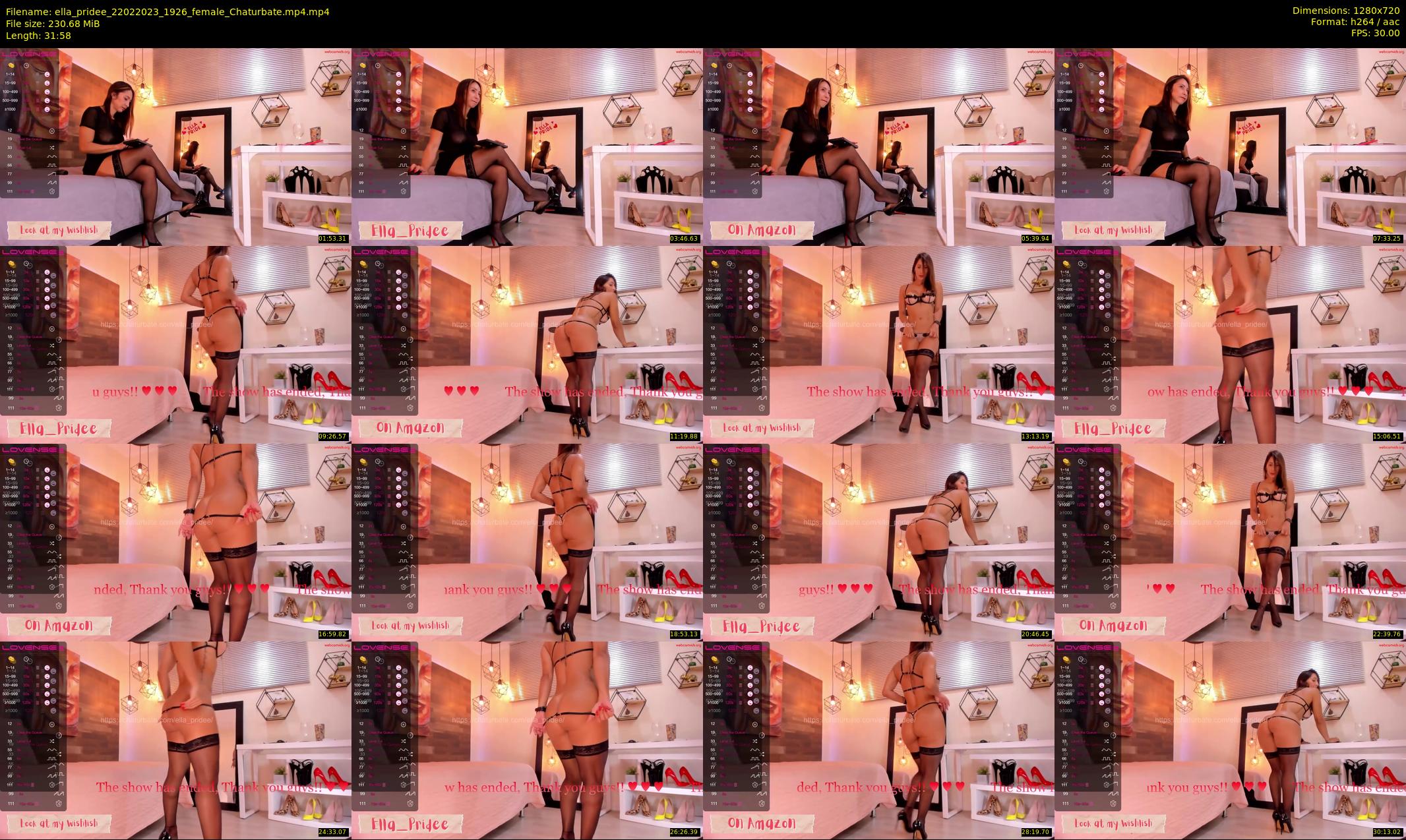 ella_pridee — 32 minute Chaturbate female cam show recording, 720p, Feb 22, 2023