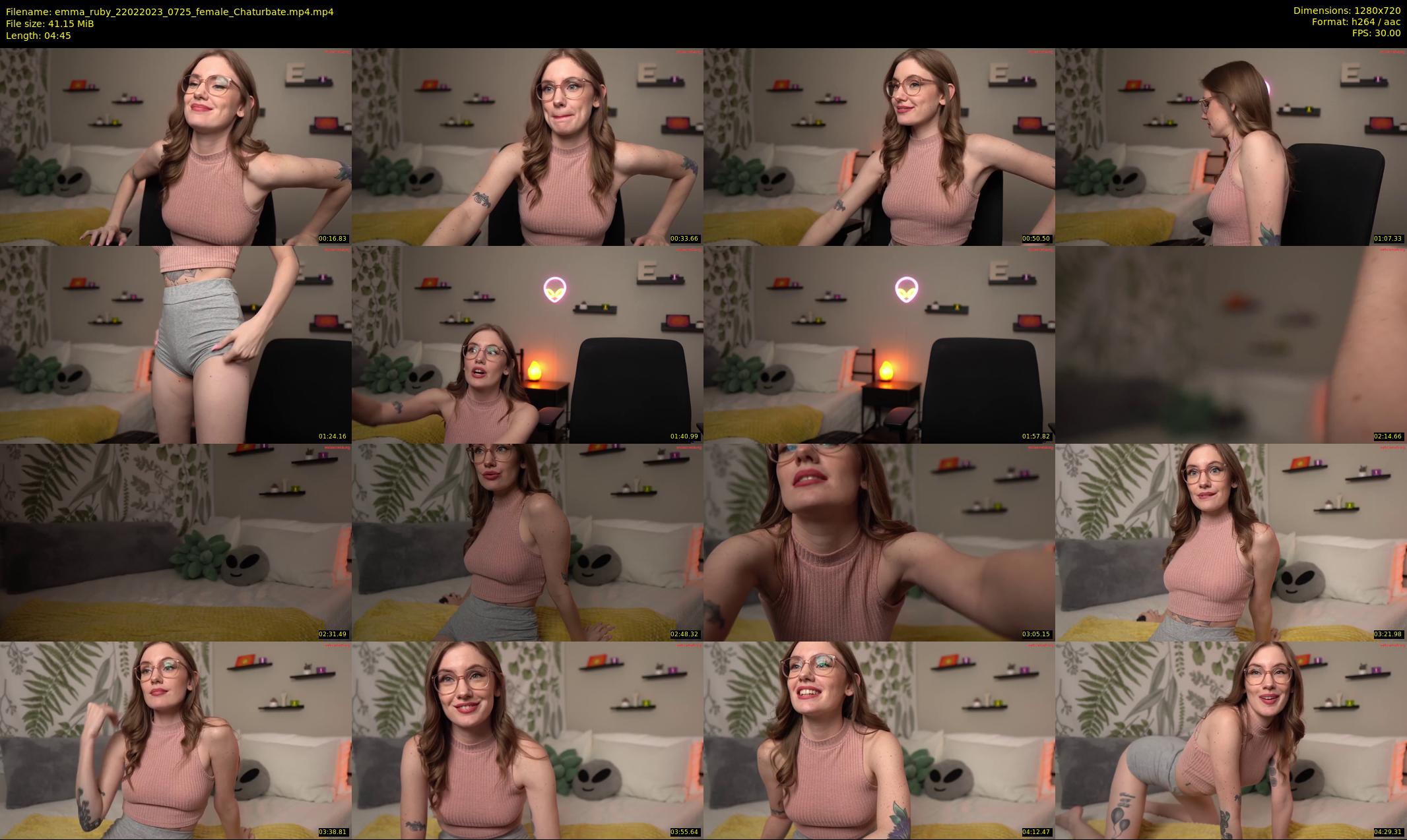 emma_ruby — 5 minute Chaturbate female cam show recording, 720p, Feb 22, 2023