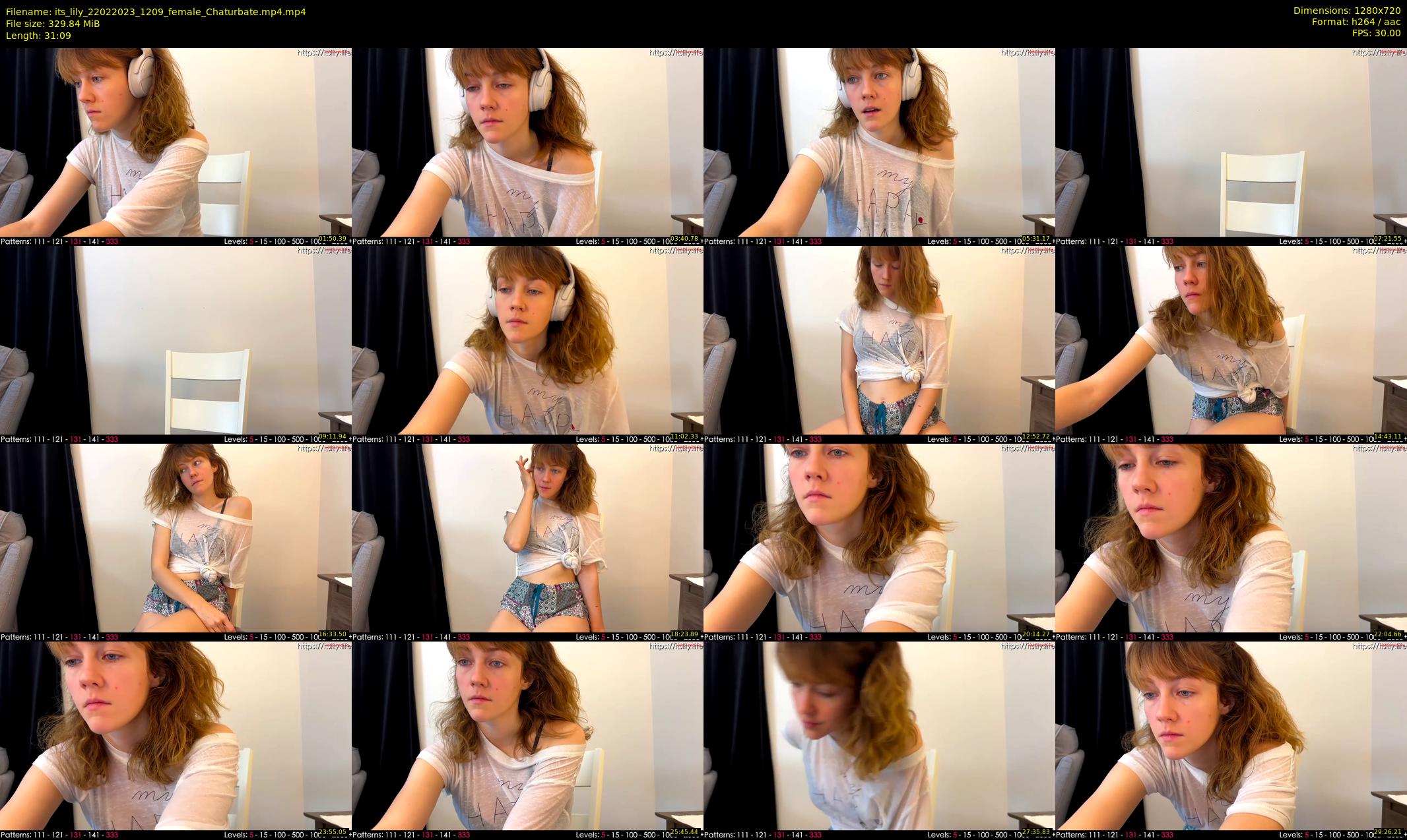 its_lily — 32 minute Chaturbate female cam show recording, 720p, Feb 22, 2023