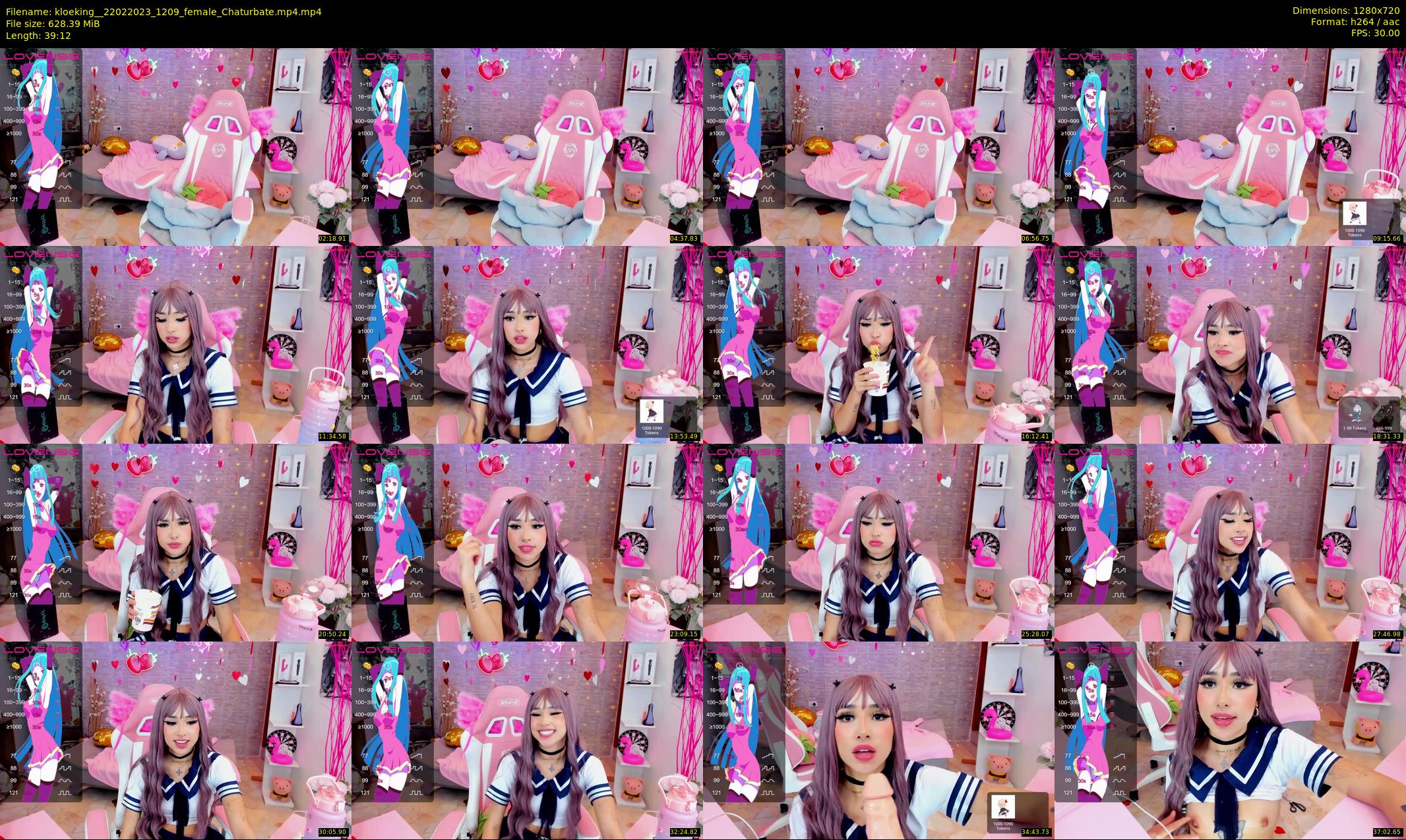 kloeking_ — 40 minute Chaturbate female cam show recording, 720p, Feb 22, 2023