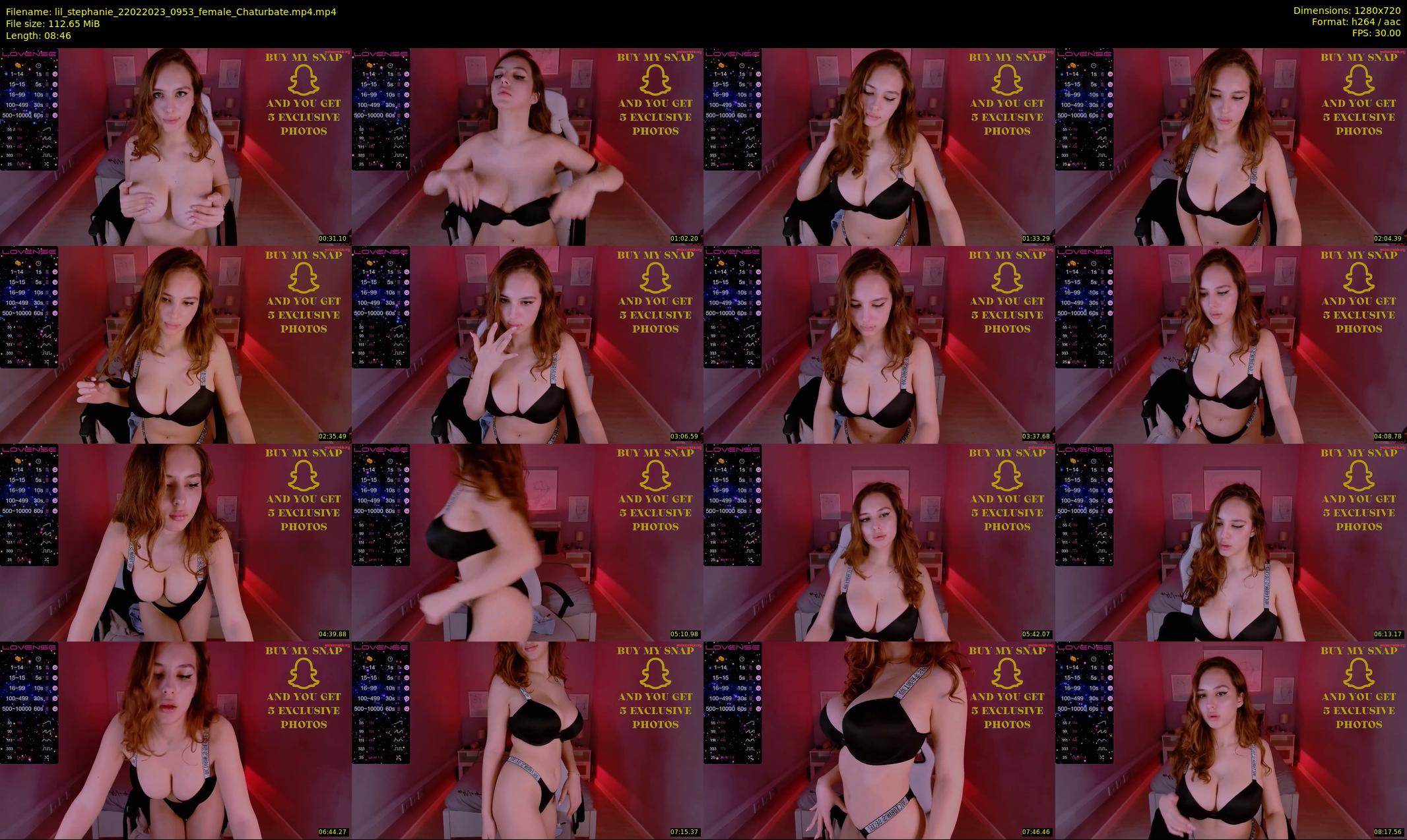 lil_stephanie — 9 minute Chaturbate female cam show recording, 720p, Feb 22, 2023