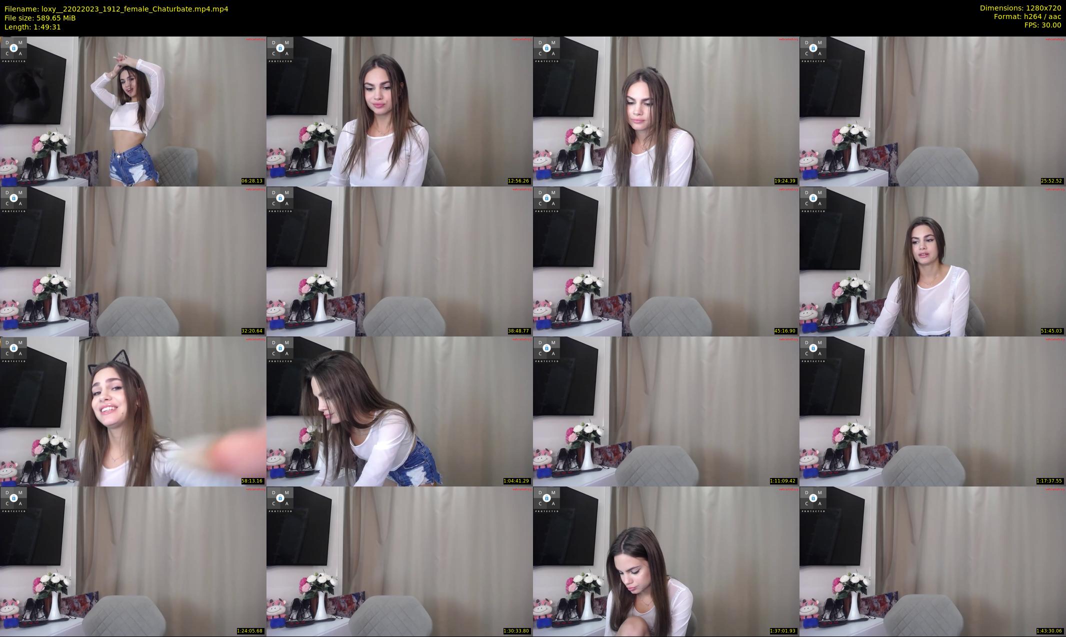 loxy_ — 110 minute Chaturbate female cam show recording, 720p, Feb 22, 2023