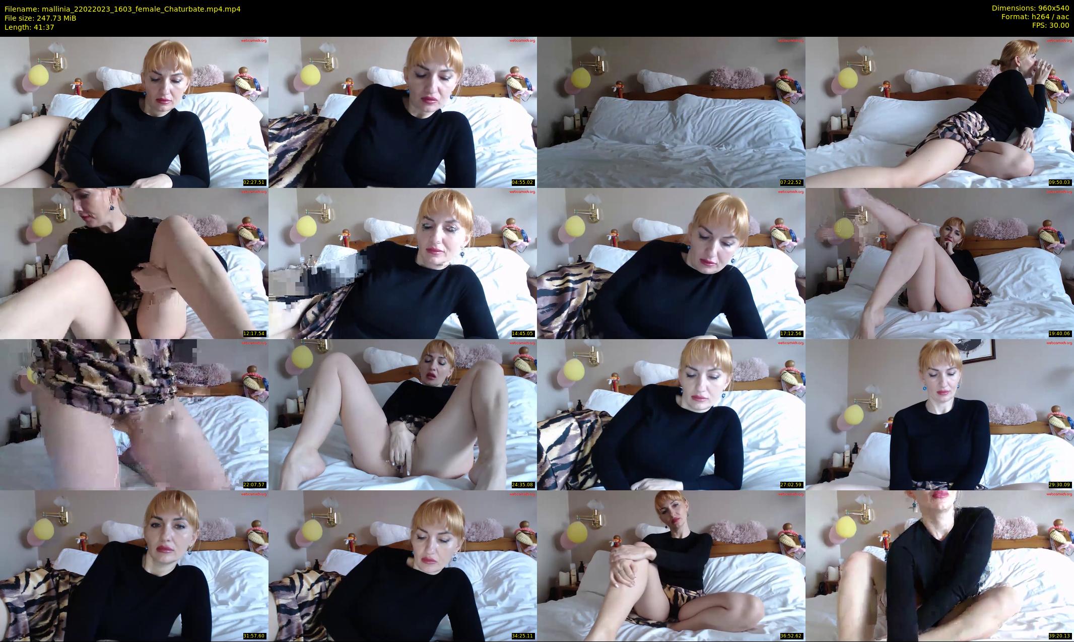 mallinia — 42 minute Chaturbate female cam show recording, 480p, Feb 22, 2023
