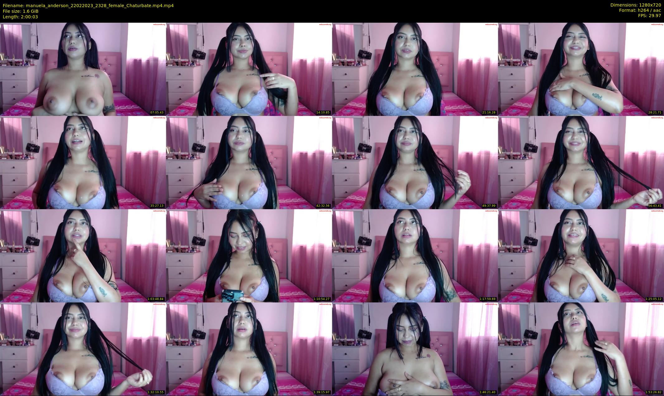 manuela_anderson — 121 minute Chaturbate female cam show recording, 720p, Feb 22, 2023
