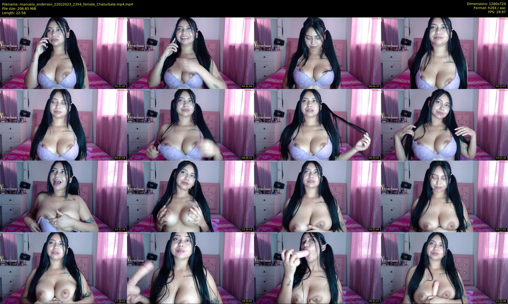 manuela_anderson — 23 minute Chaturbate female cam show recording, 720p, Feb 22, 2023