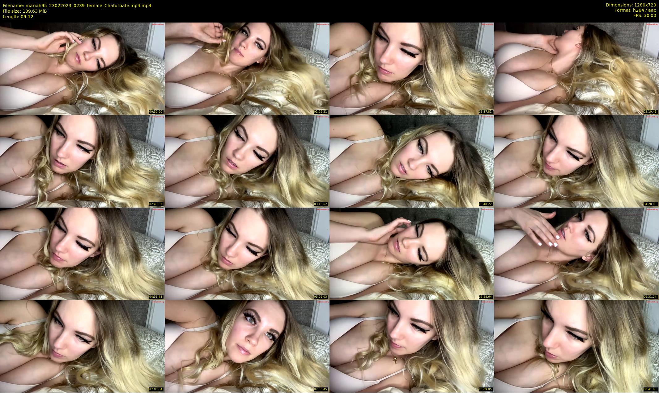 mariah95 — 10 minute Chaturbate female cam show recording, 720p, Feb 23, 2023