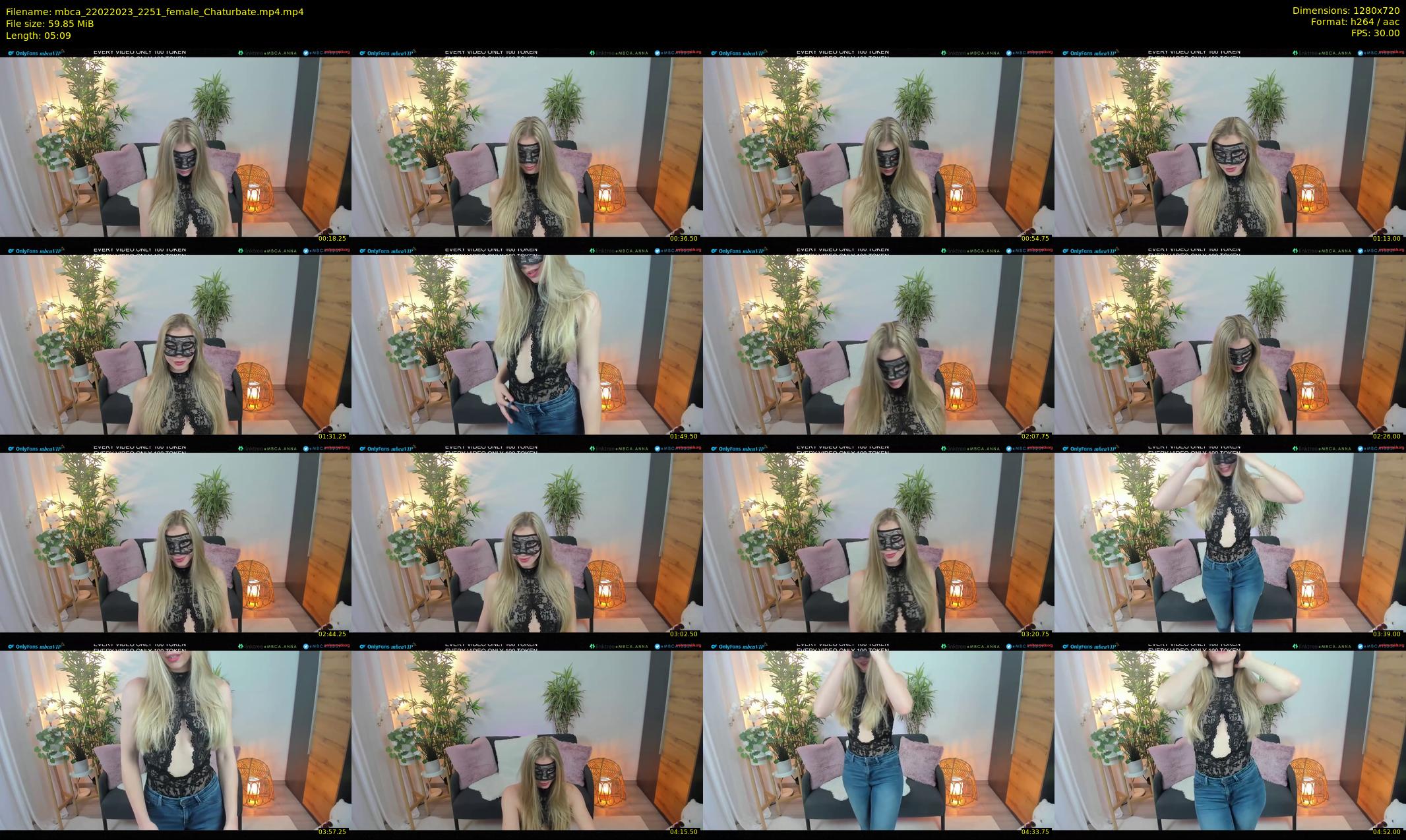 mbca — 6 minute Chaturbate couple cam show recording, 720p, Feb 22, 2023