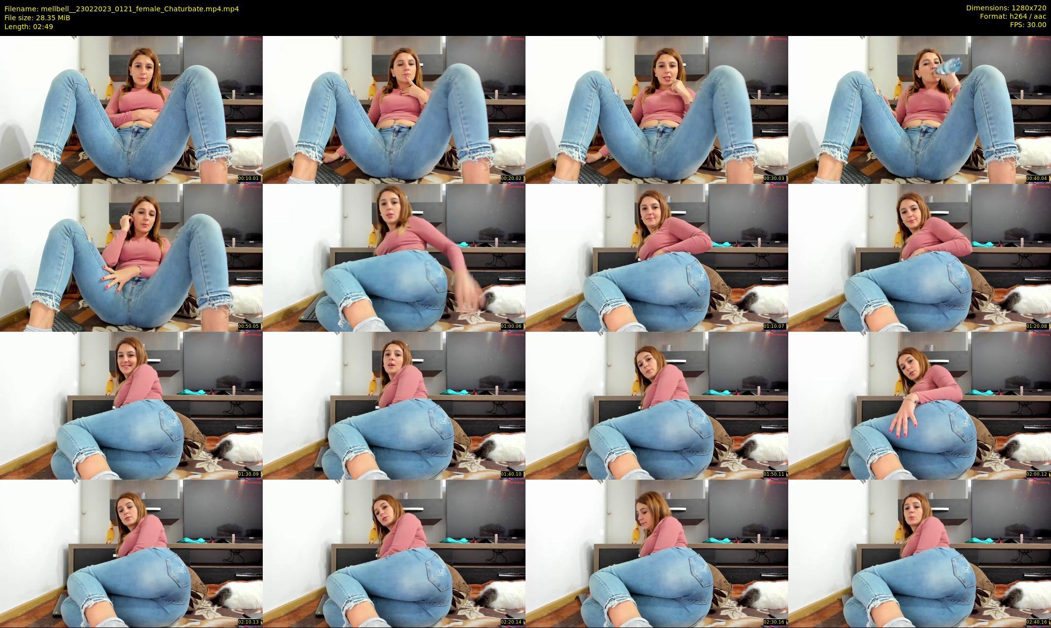 mellbell_ — 3 minute Chaturbate female cam show recording, 720p, Feb 23, 2023