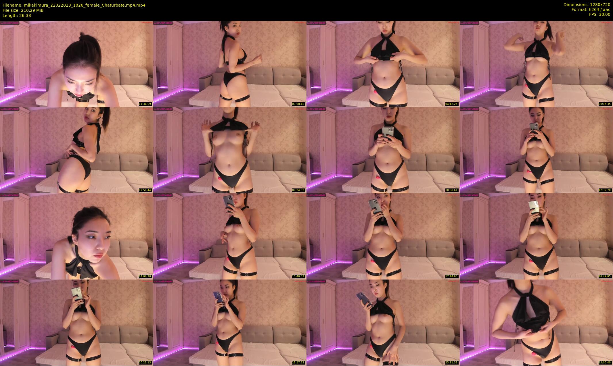 mikakimura — 27 minute Chaturbate female cam show recording, 720p, Feb 22, 2023