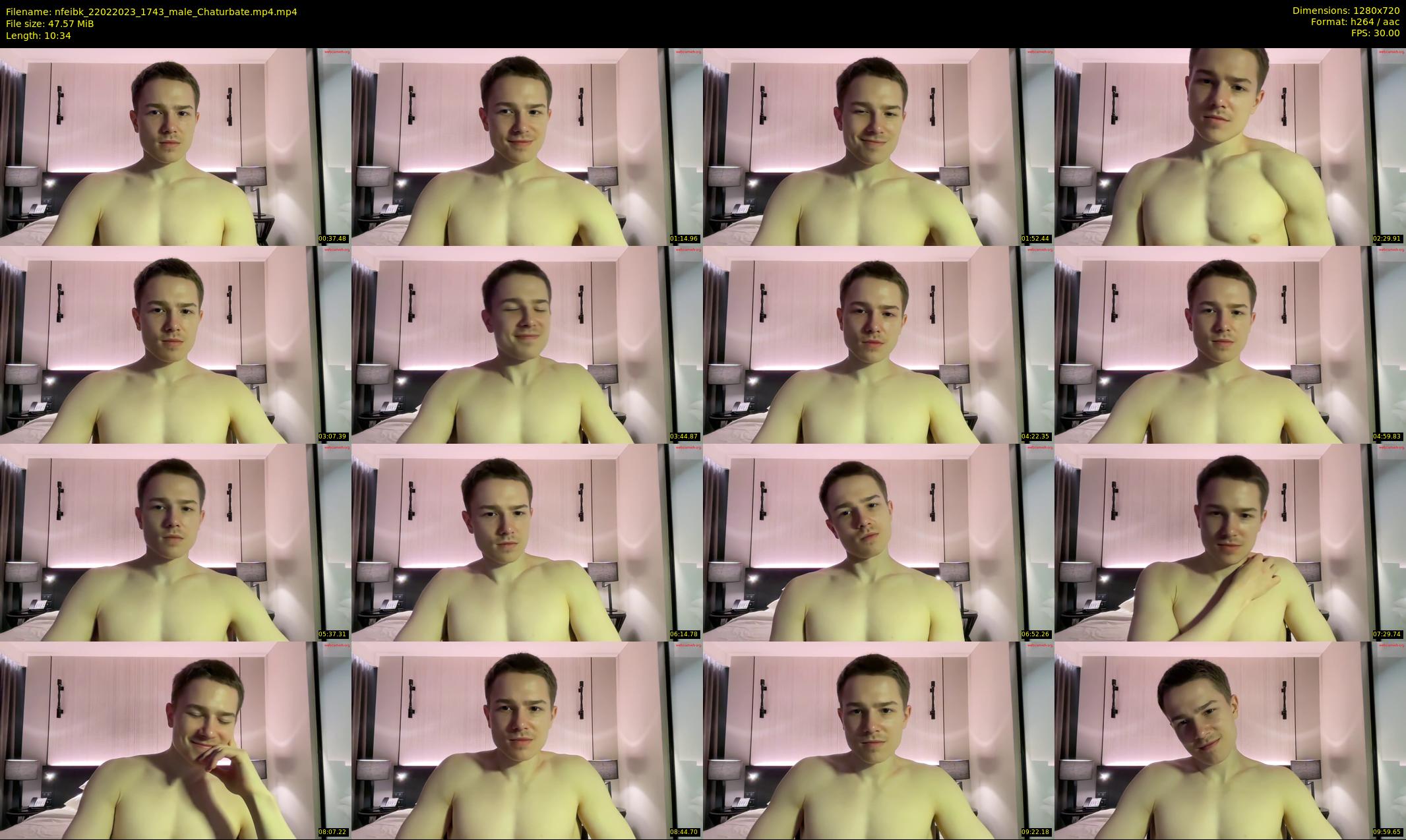 nfeibk — 11 minute Chaturbate male cam show recording, 720p, Feb 22, 2023