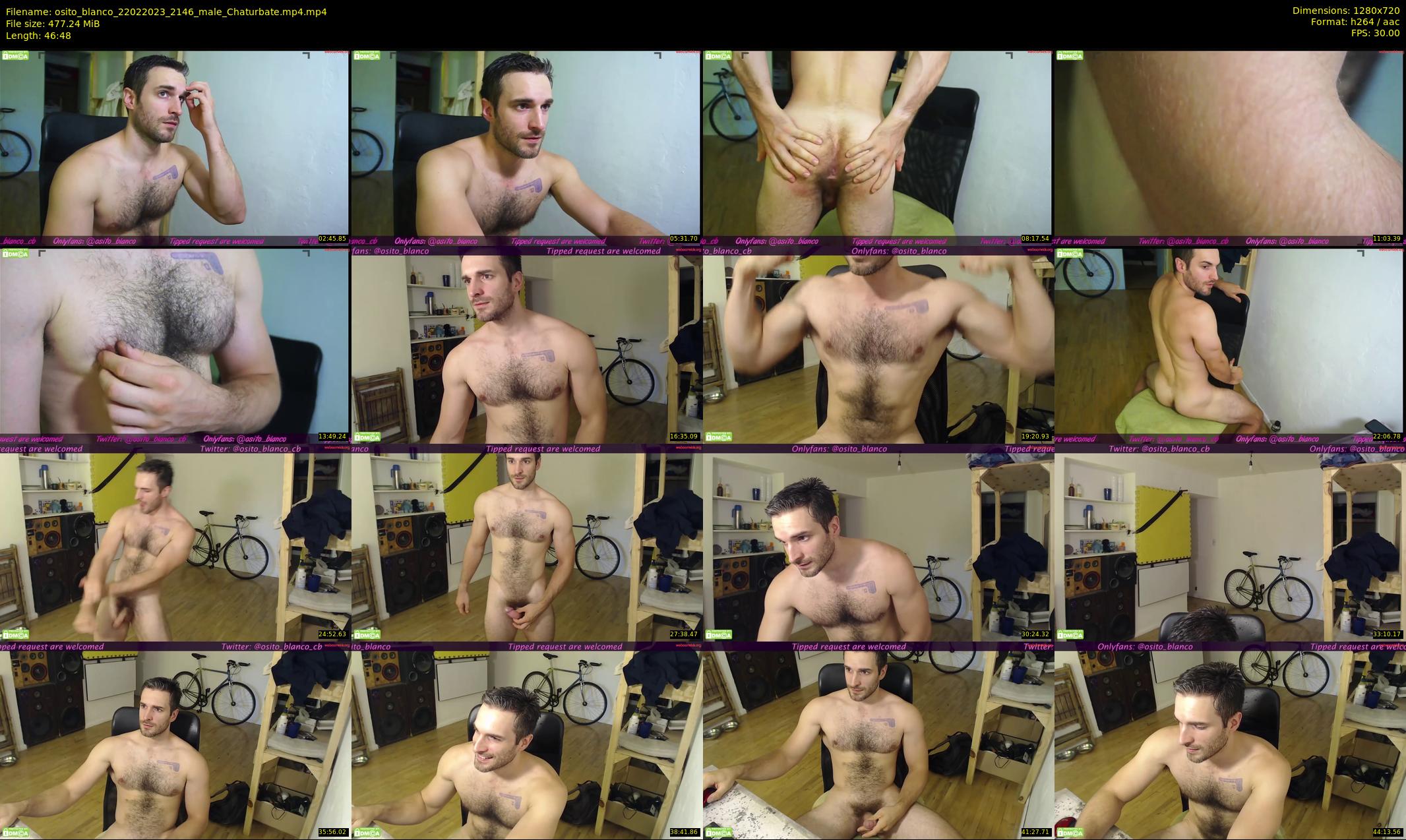 osito_blanco — 47 minute Chaturbate male cam show recording, 720p, Feb 22, 2023