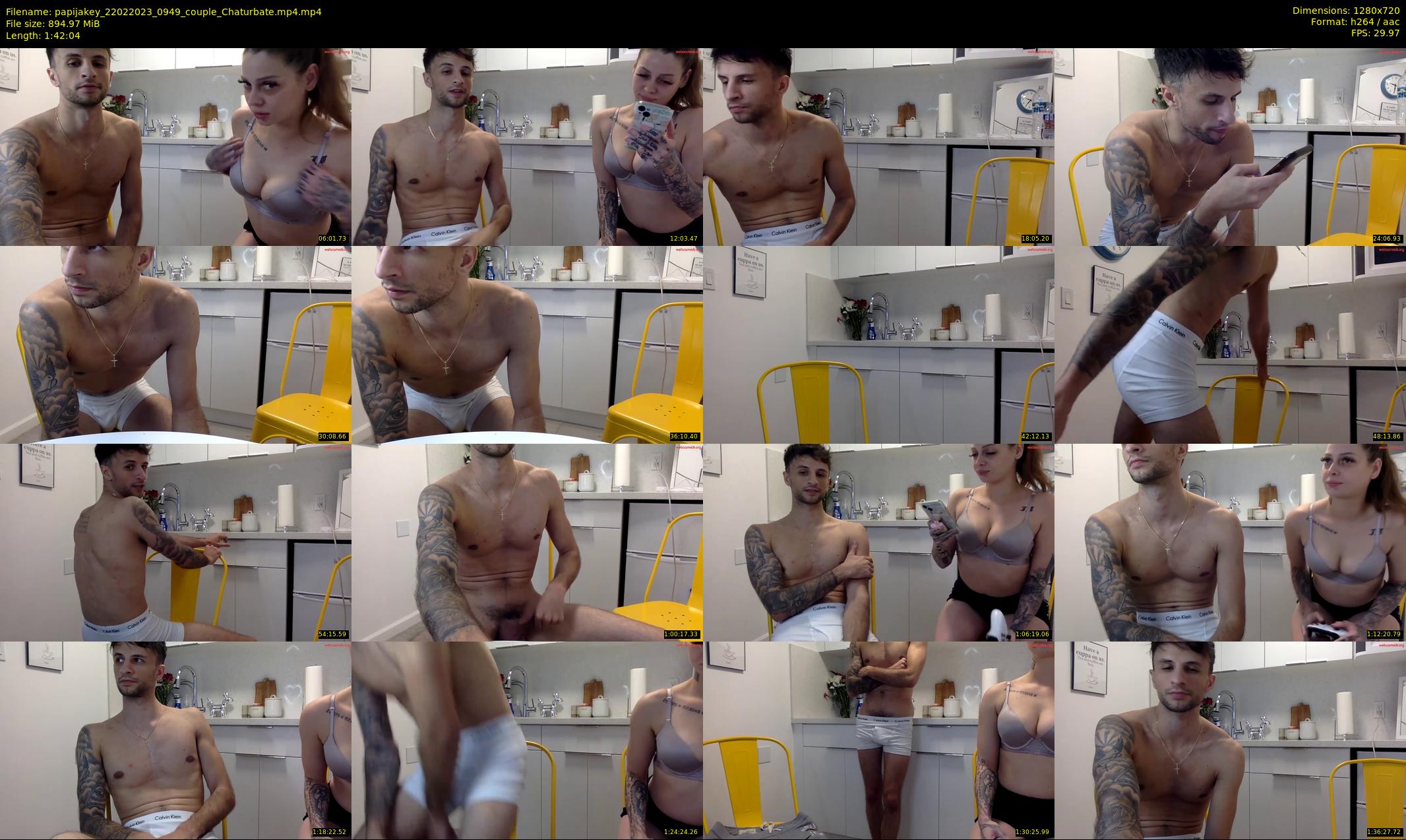 papijakey — 103 minute Chaturbate male cam show recording, 720p, Feb 22, 2023