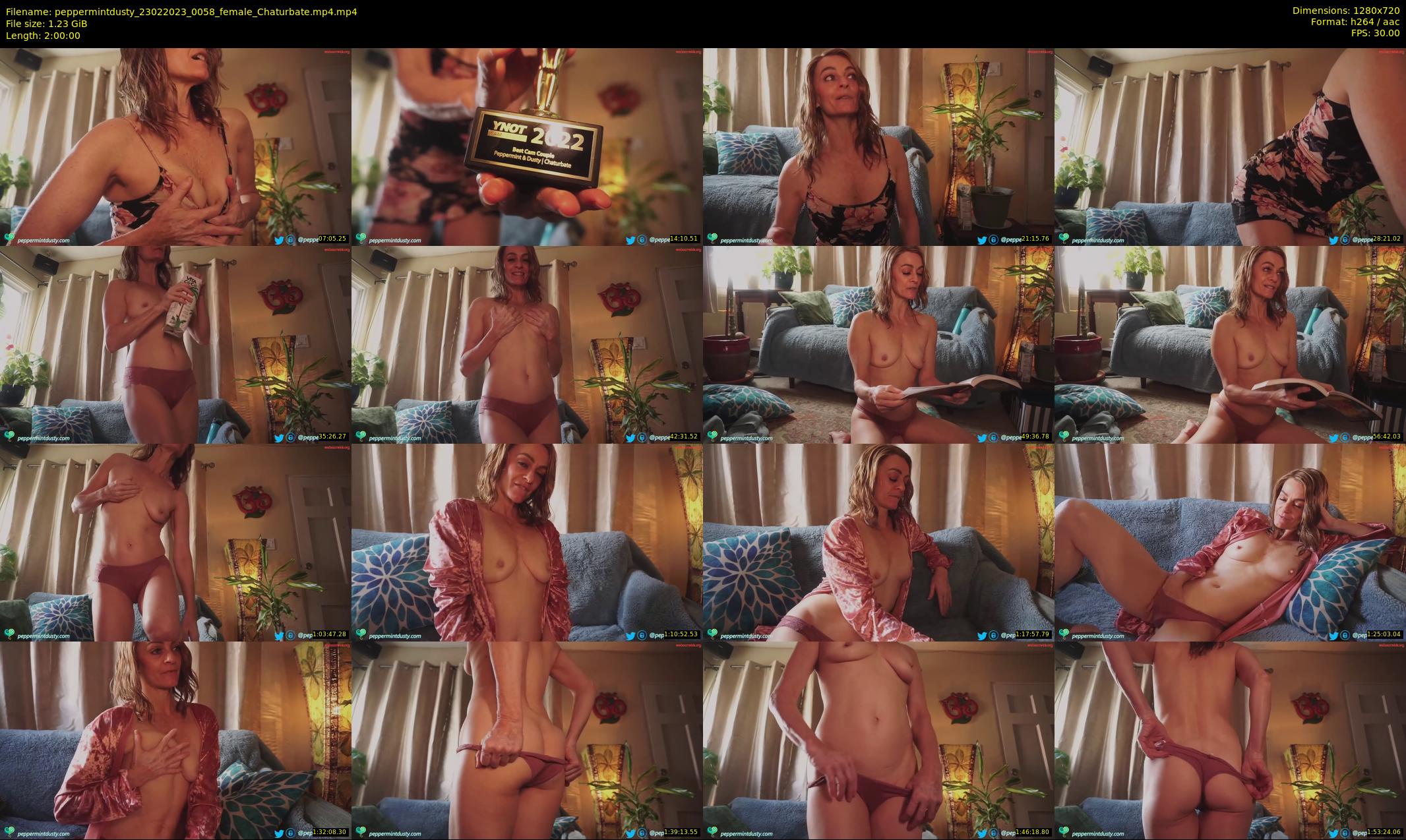peppermintdusty — 120 minute Chaturbate couple cam show recording, 720p, Feb 23, 2023