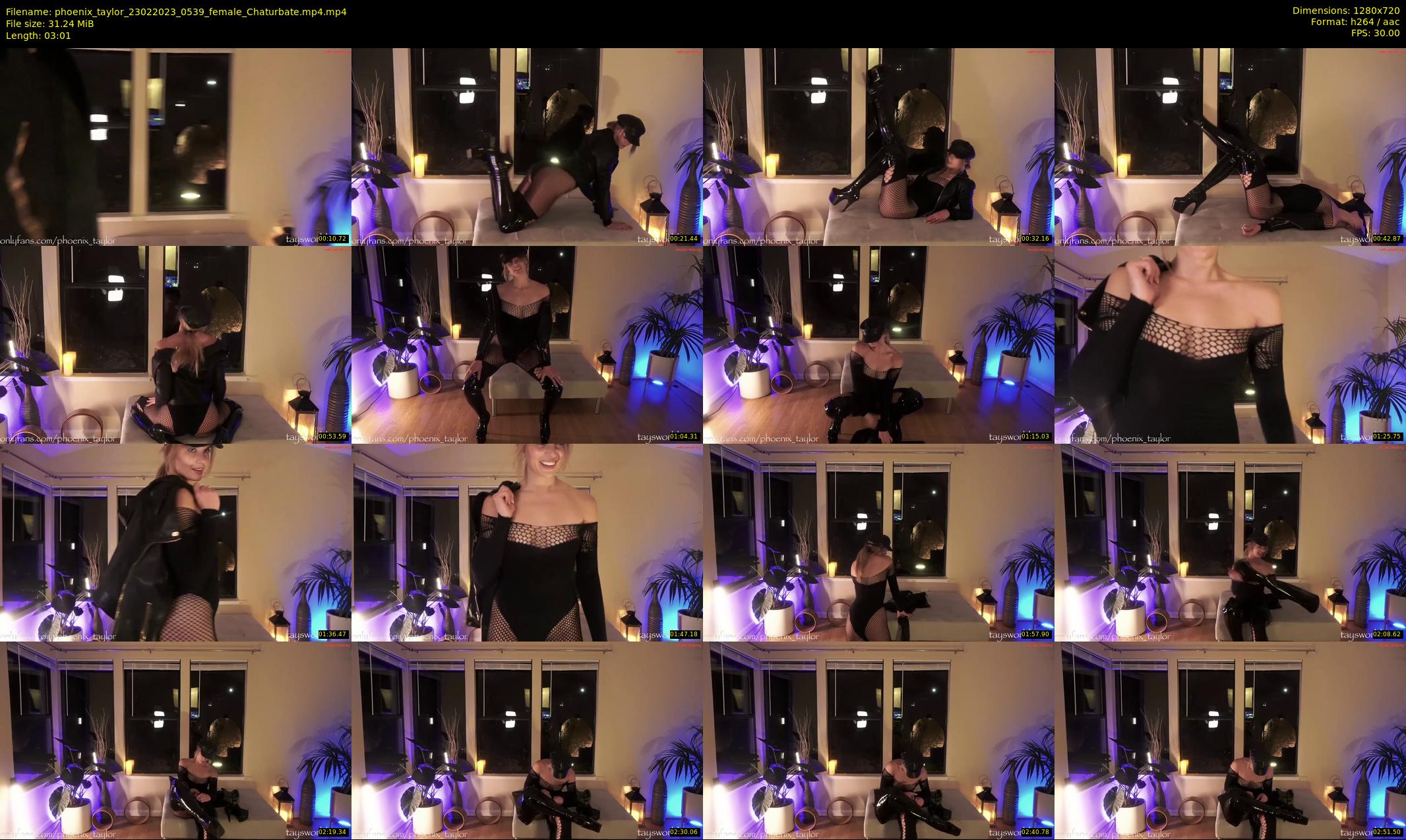 phoenix_taylor — 4 minute Chaturbate female cam show recording, 720p, Feb 23, 2023