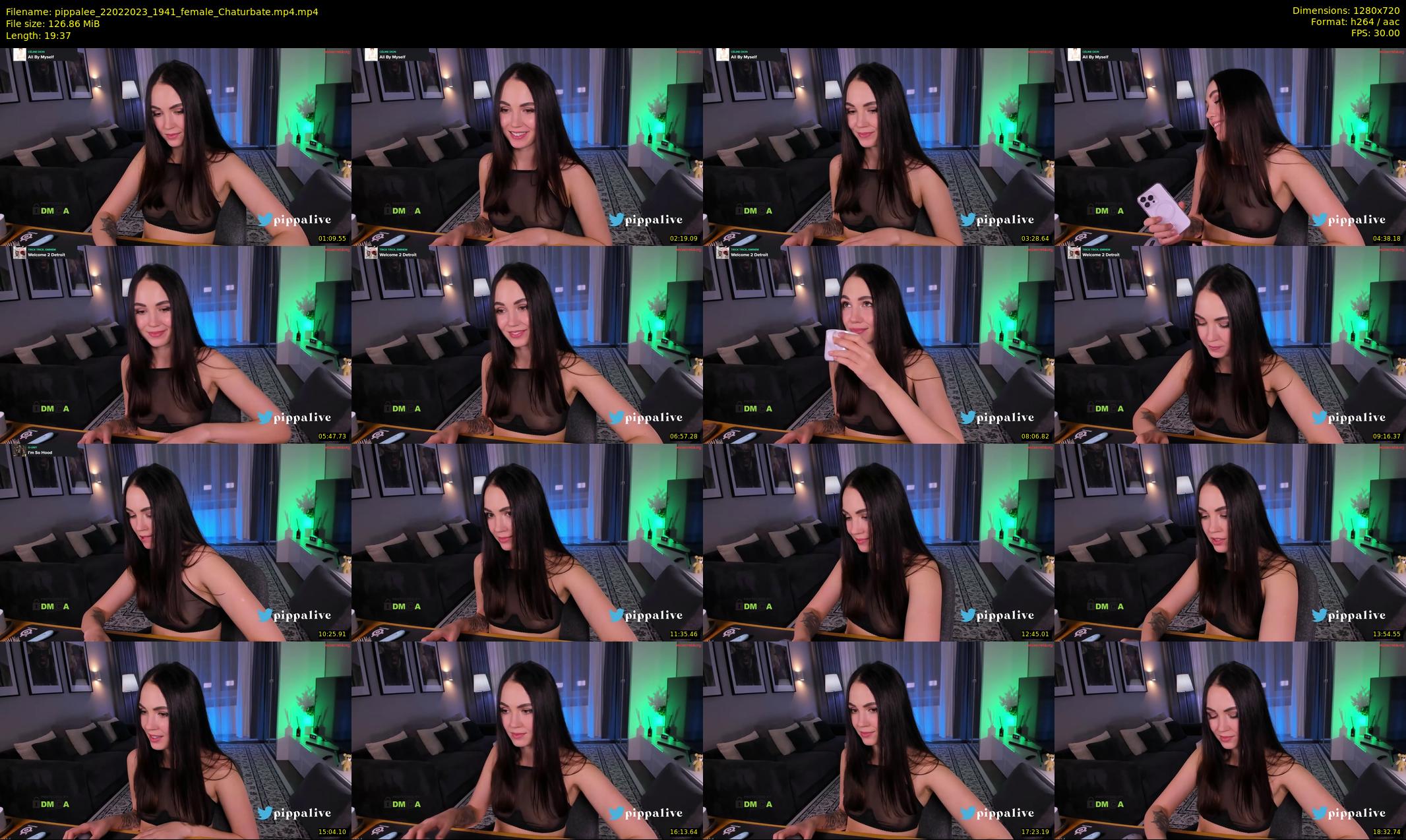 pippalee — 20 minute Chaturbate female cam show recording, 720p, Feb 22, 2023