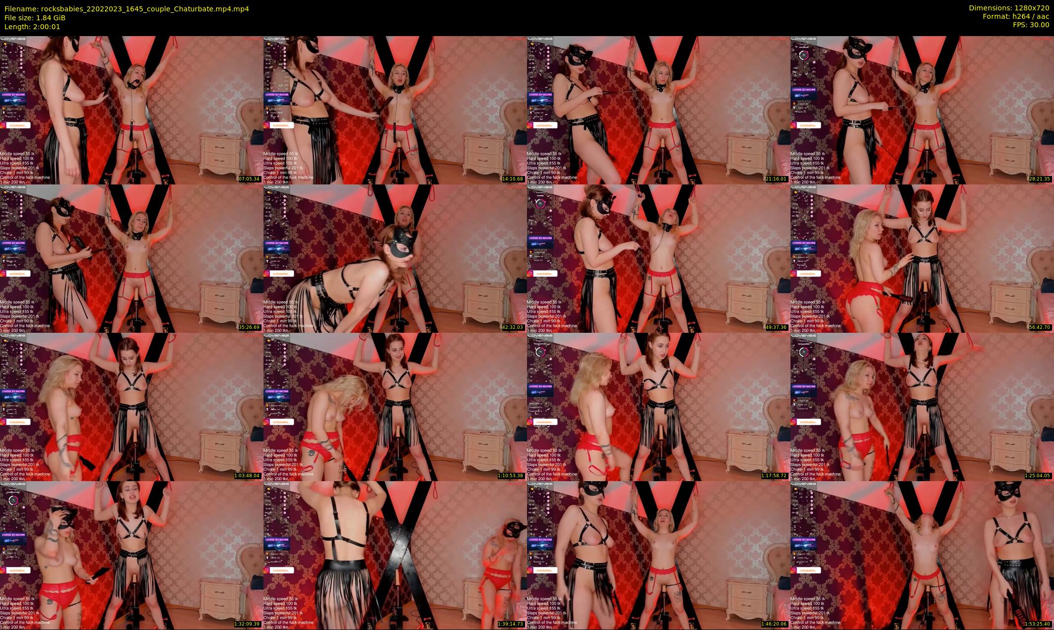 rocksbabies — 121 minute Chaturbate female cam show recording, 720p, Feb 22, 2023