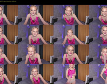 sarahphyllis — 8 minute Chaturbate female cam show recording, 720p, Feb 23, 2023