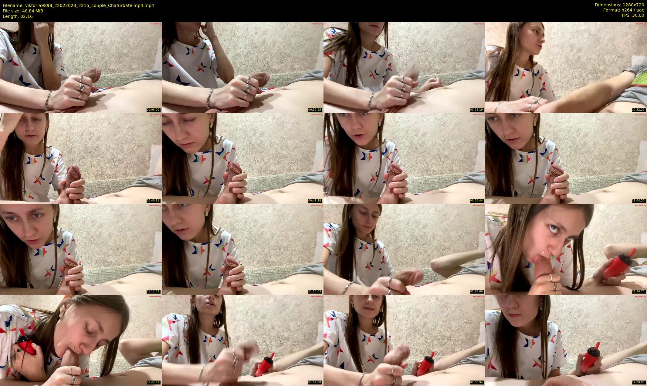 viktoria9898 — 3 minute Chaturbate couple cam show recording, 720p, Feb 22, 2023