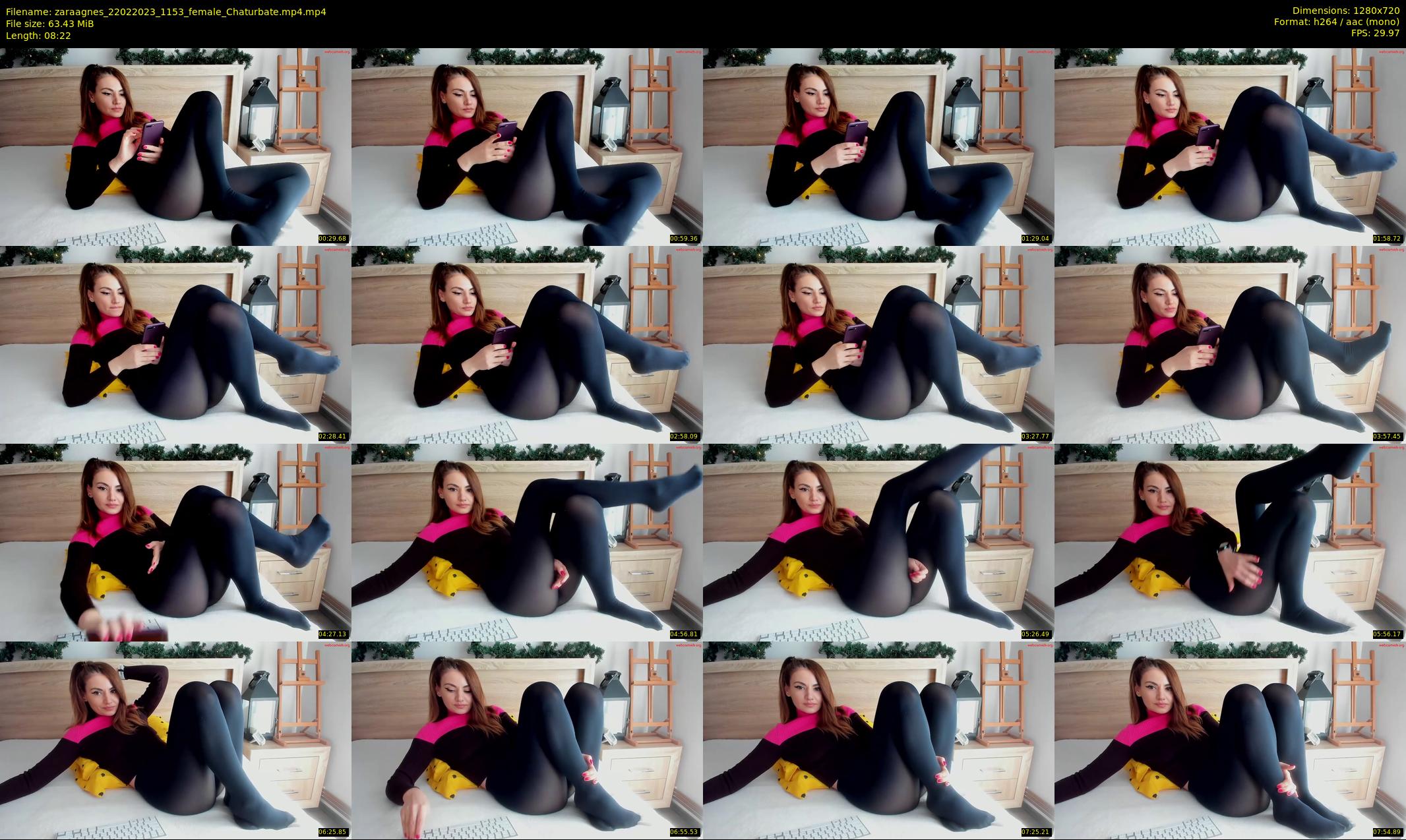 zaraagnes — 9 minute Chaturbate female cam show recording, 720p, Feb 22, 2023